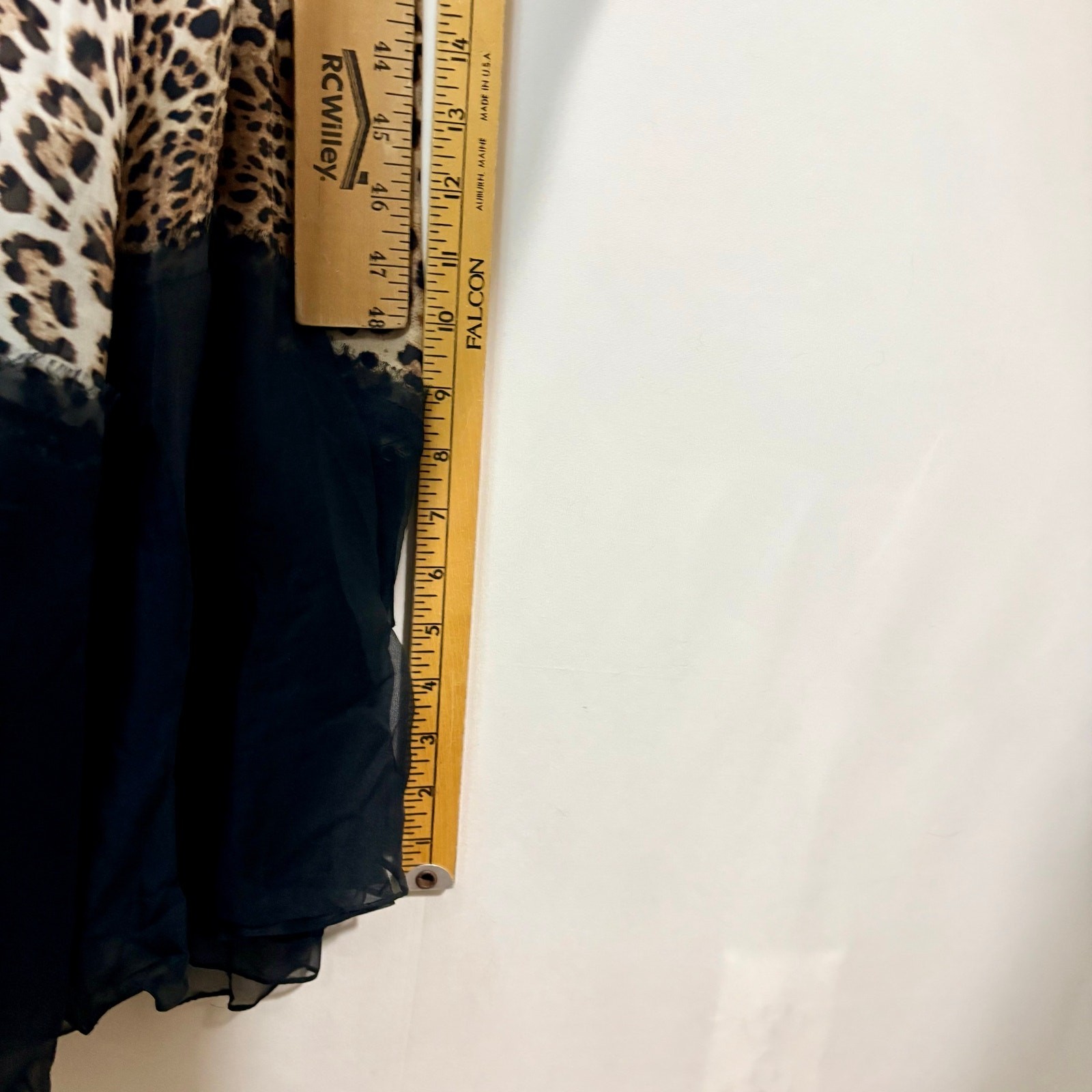 Mandalay Women’s Leopard Print Silk Maxi Evening Dress Size 12 NWT Sleeveless