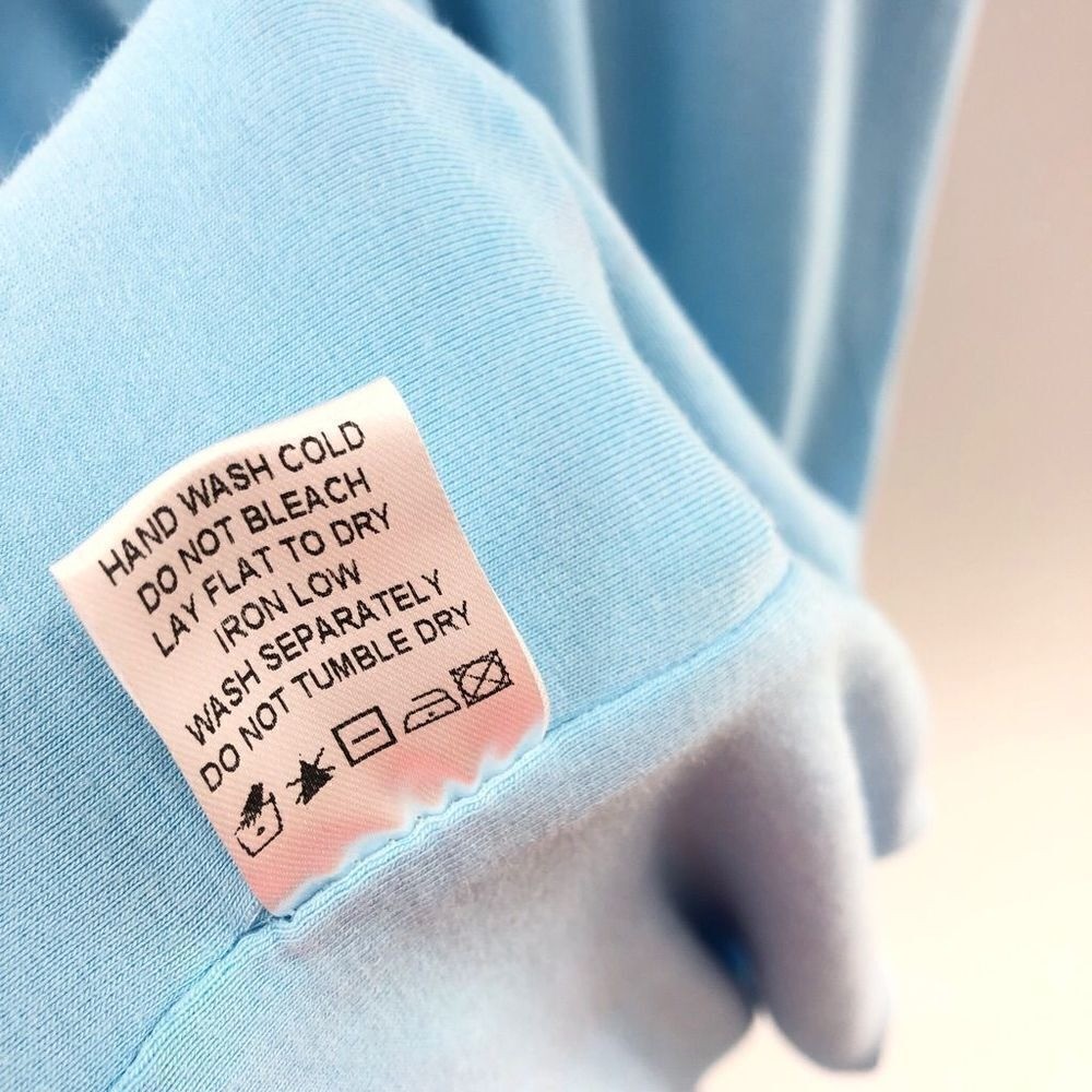 Superdown Erika Deep V Jersey Maxi in Baby Blue M