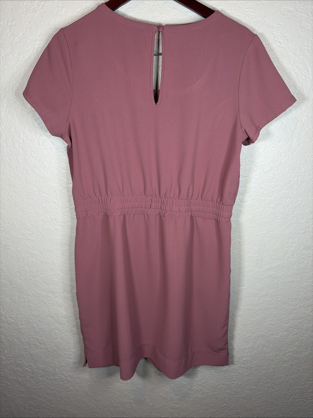 32 Degrees Ladies Soft Twill Drawstring Dress in Deco Rose Size M