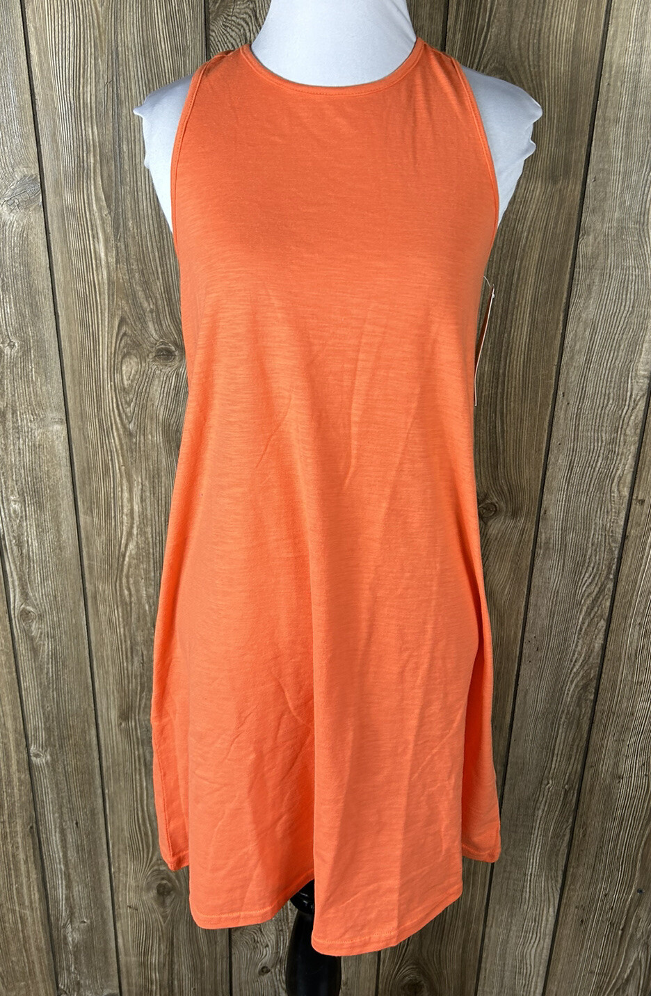 Boxercraft Women’s Orange Coastal Cover Up Dress Size Small NWT
