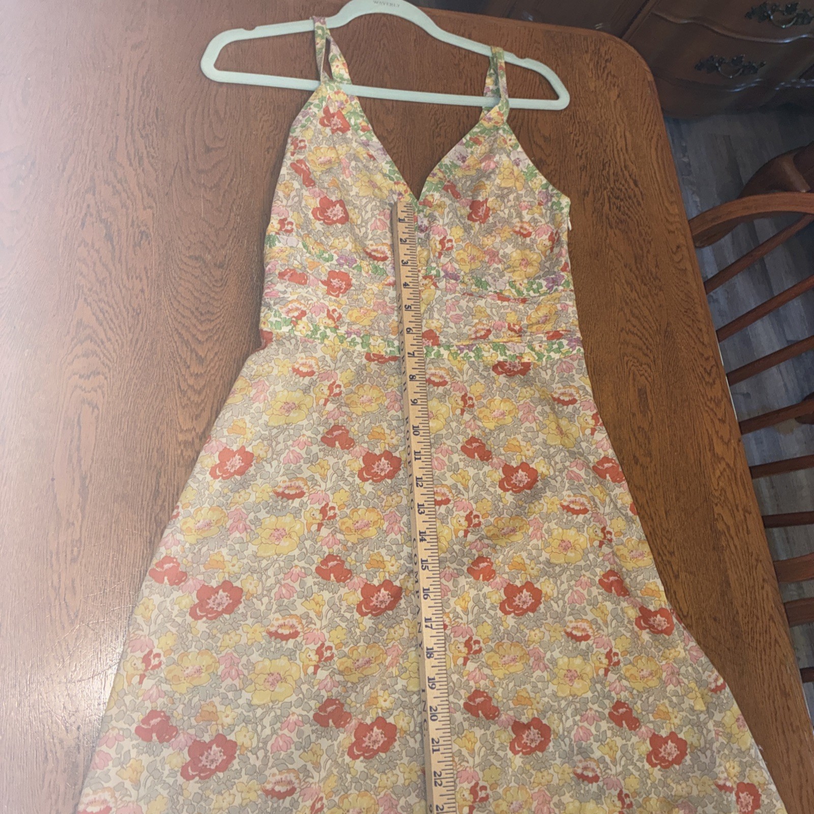 Liberty Cacharel Sundress Summer VTG Cotton Size Small Cottage Boho Travel Party