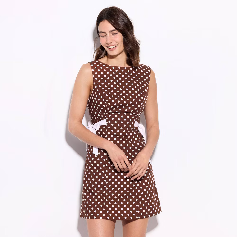 Women Tie Mini Dress – Wild Fable Striped