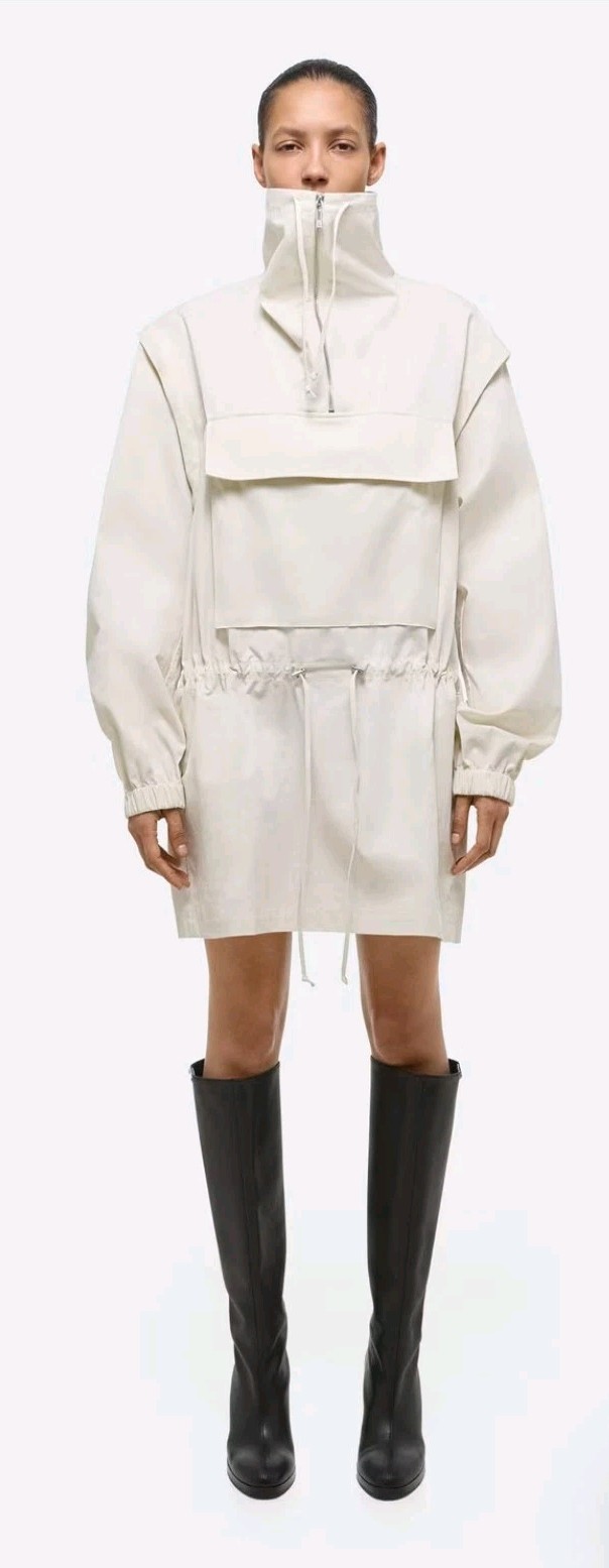 NWT Helmut Lang Convertible Gusset Dress XS $595