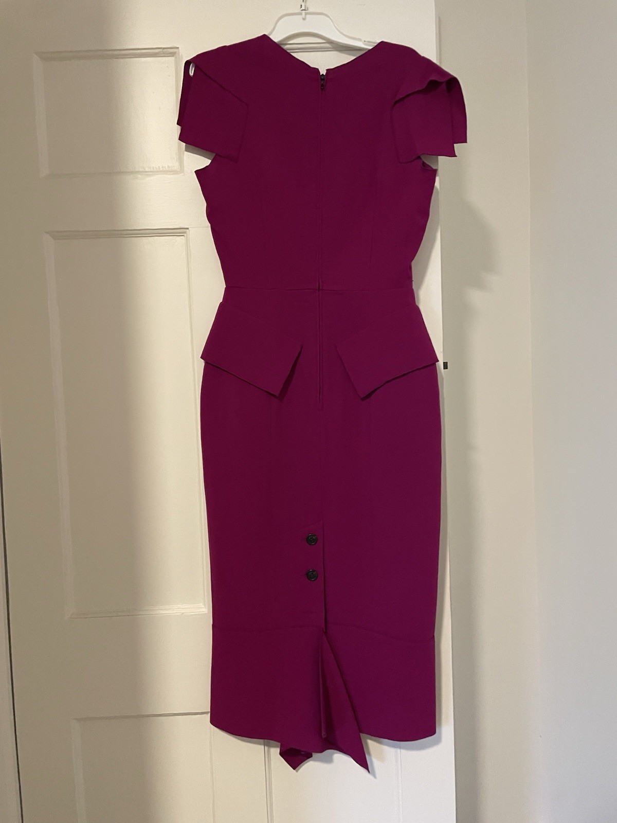 Roland Mouret Titanium Galaxy Dress 12