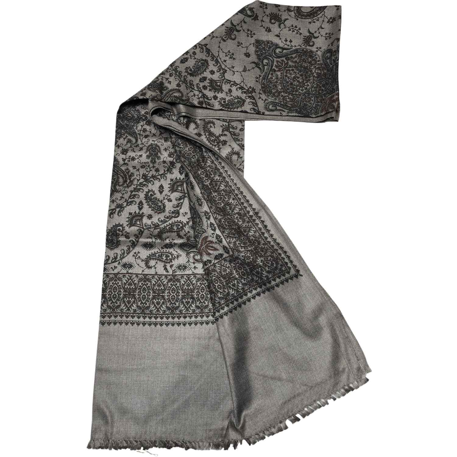 Super Thick Premium High Quality Kashmiri Embroidered Shawl Parna Chadar 700g
