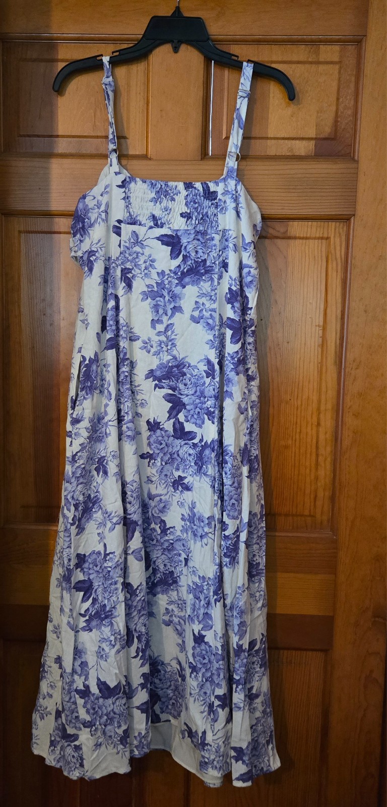 NWT TAYLOR Rose Button Down Tie Bodice Midi Dress Size 14 Boho Cottagecore