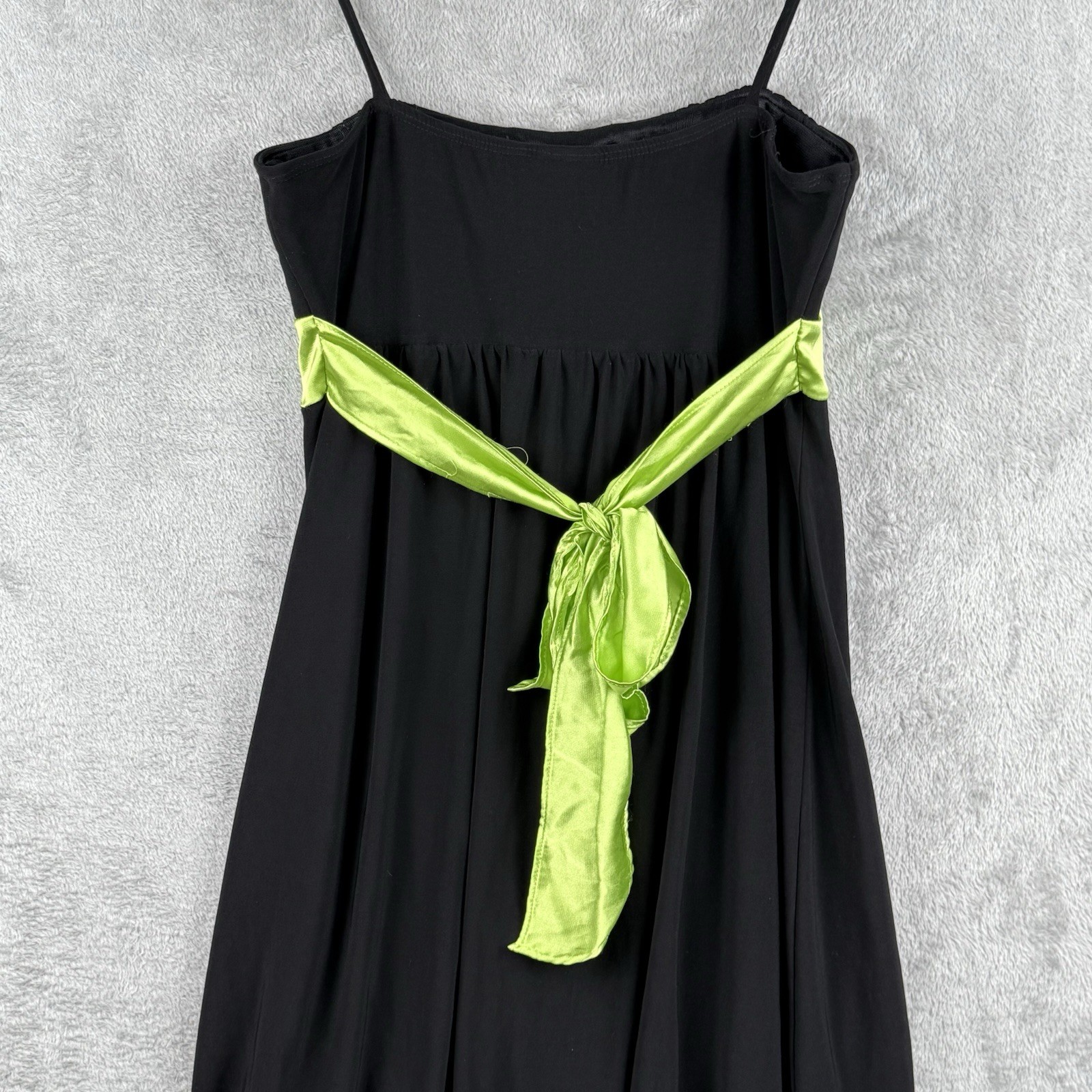 Taboo Y2K Mini Dress Junior Large Bubble Skirt Spaghetti Straps Evening Party