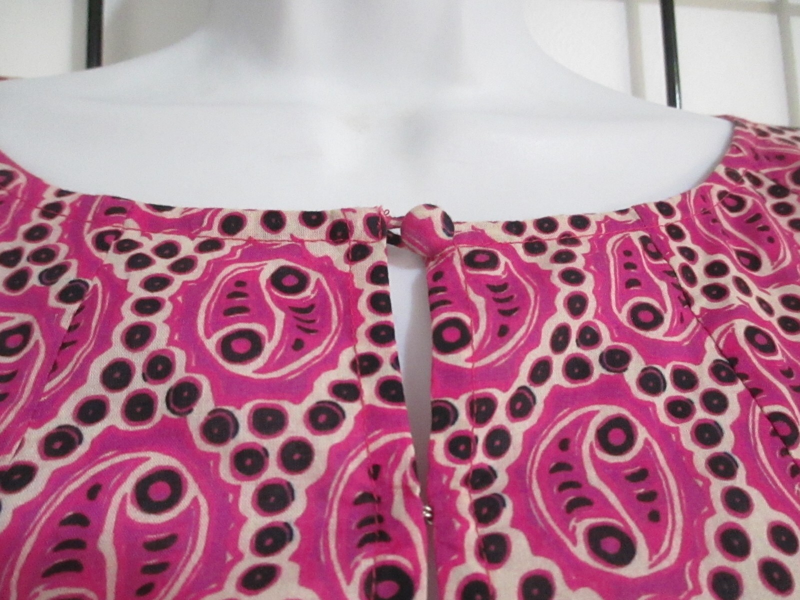FIGUE 🌸 XS / SMALL==LIGHT WEIGHT / PINK PAISLEY PRINT / SHIFT DRESS