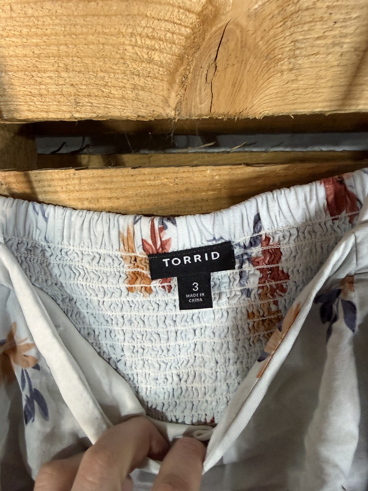 Torrid Floral Print Spaghetti Strap Dress Size 3