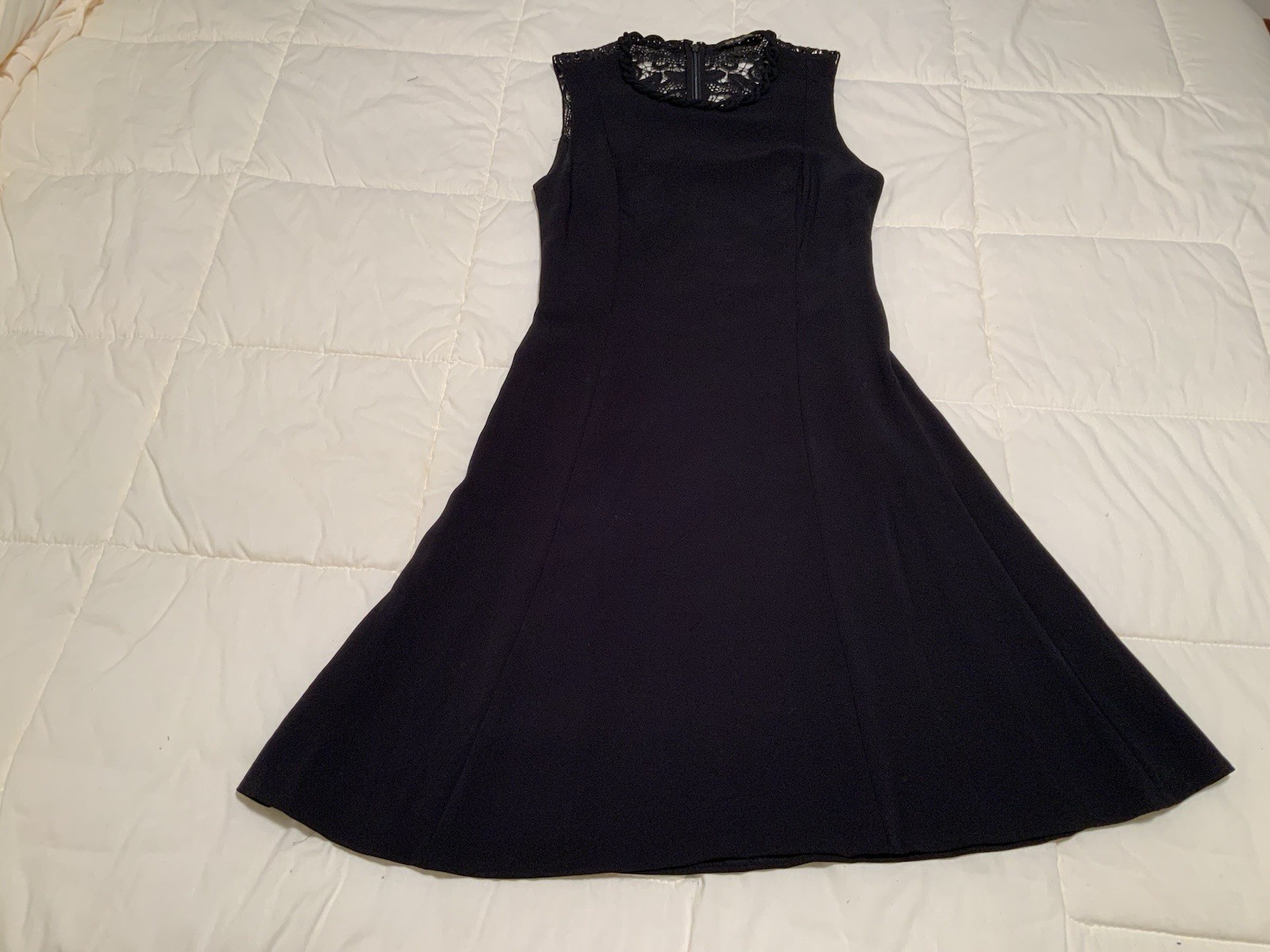 Kolbi Halperin Size 2 Black Dress With Detailed Back. Clean/Non-Smoker Worn Once