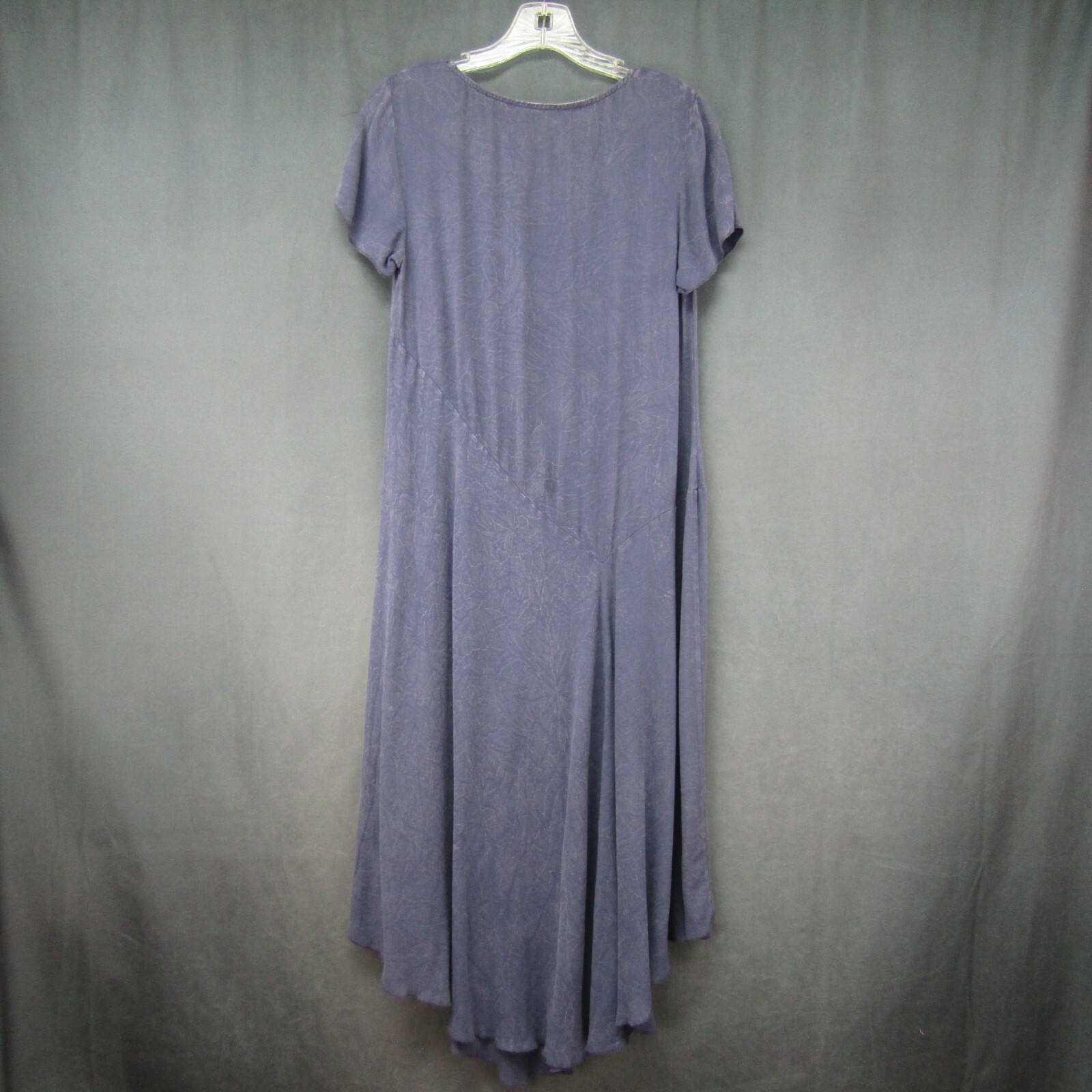 Anthropologie Saturday Sunday Weathered Blue Midi Dress Size XS Asym Hem New Tag