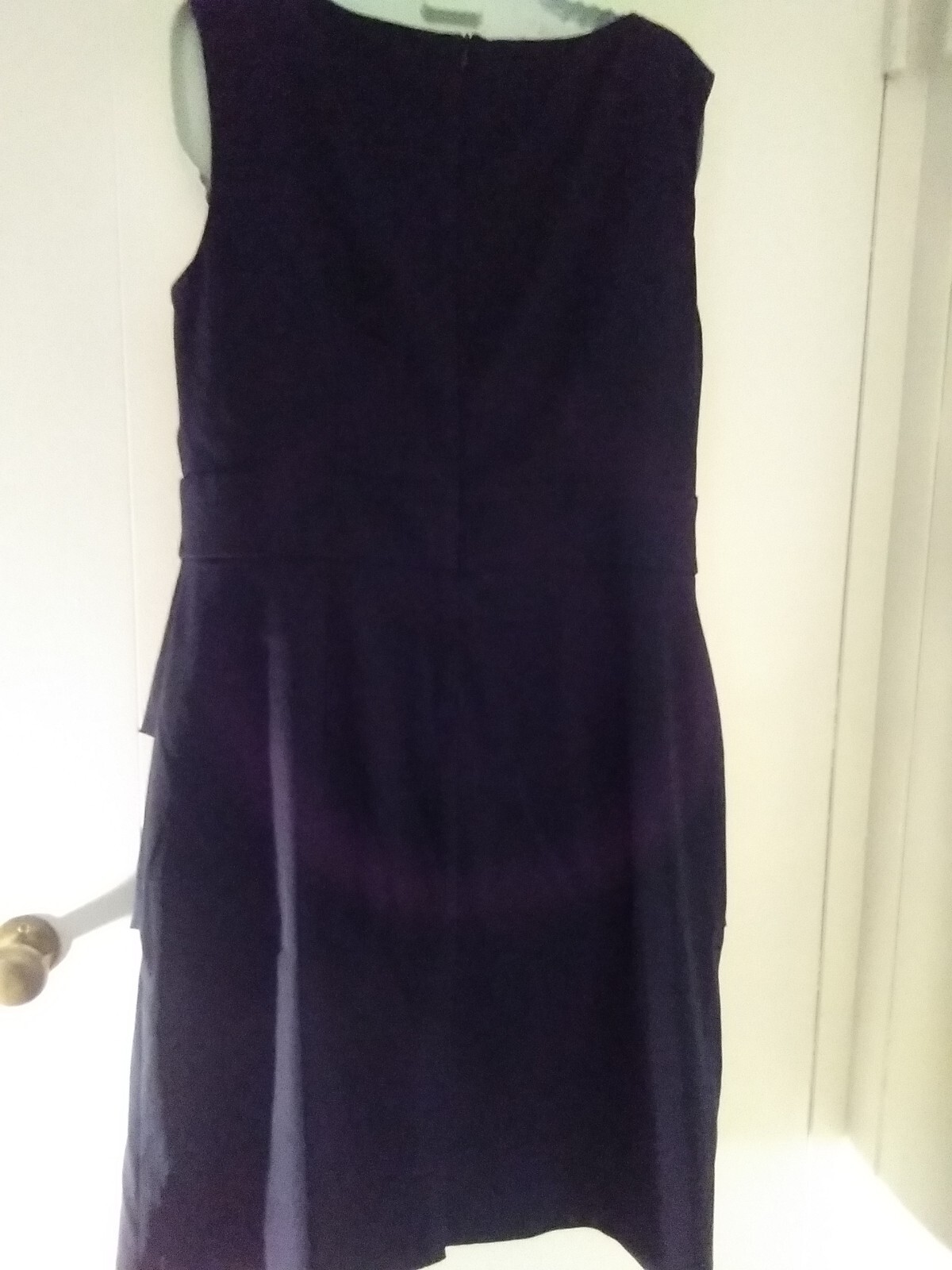 COLLECTION DRESSBARN Pearl Neck Sheath Sleeveless 12 Inch BkZipper Size 12