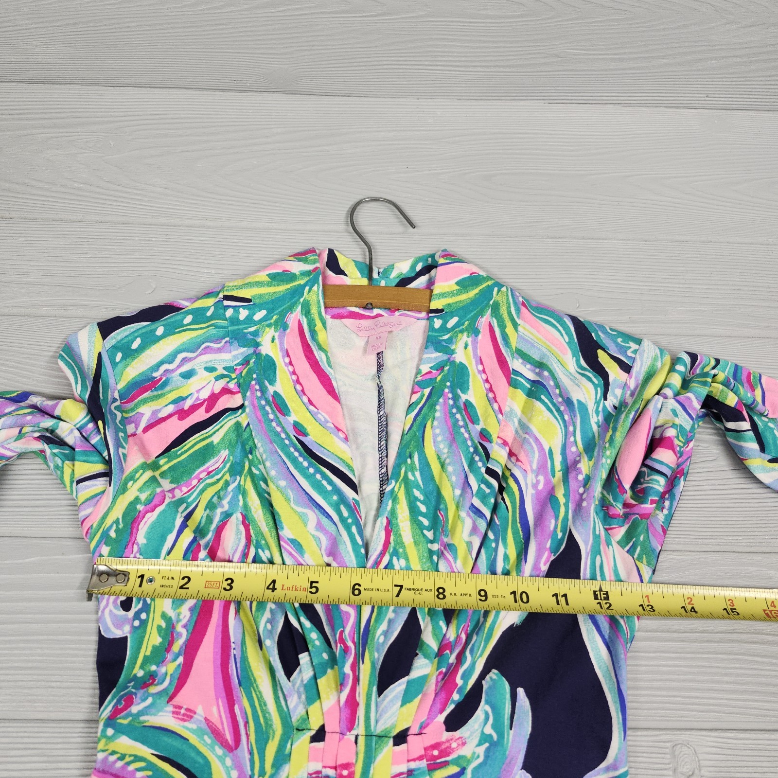 Lilly Pulitzer Margate Don’t Leave Me Hanging Dress Womens Size XS