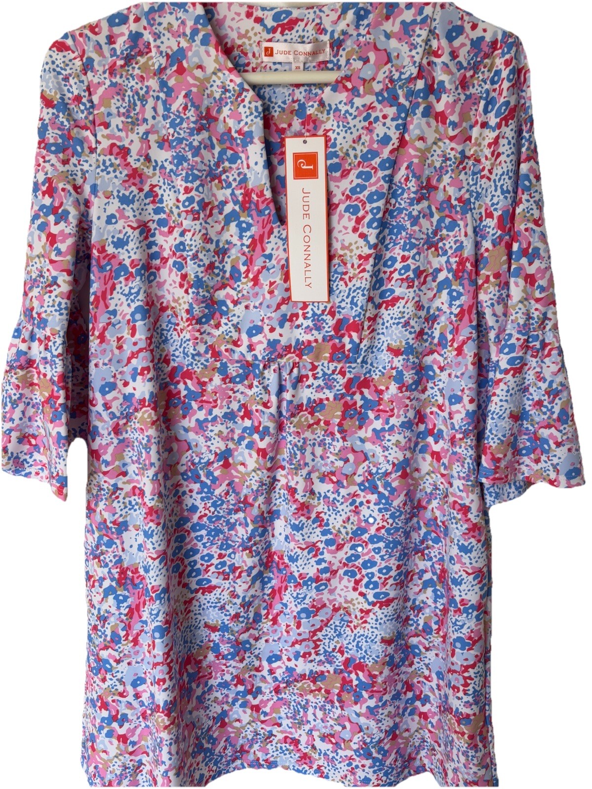 Judy Connally X-small Floral Mini Shift Dress