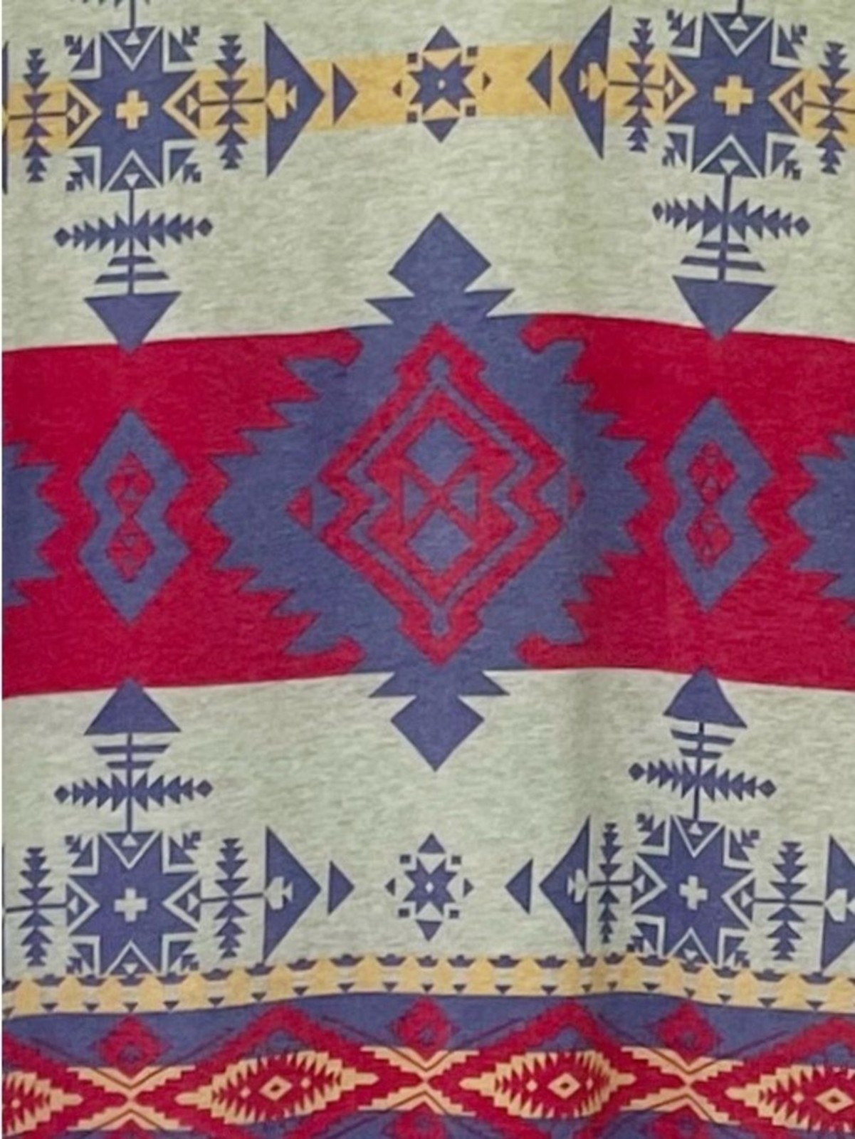 Vintage Ralph Lauren Denim & Supply Tribal Aztec Maxi Tank Dress Boho Size Large