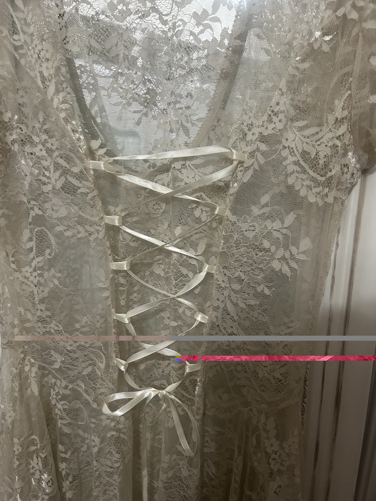 Dolls Kill Widow Dearly Departed Stretchy Lace Asymmetrical MIDI Dress XXL NWOT