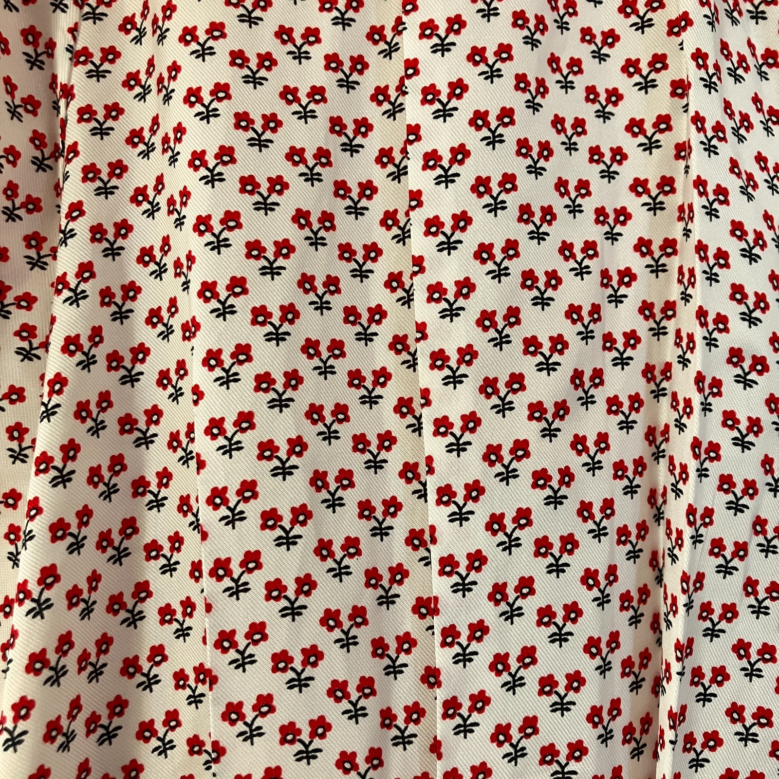 J.Crew Womens Wren Lace-Trim Glossy Twill Pockets Shirt Dress Size 14 Red SP NWT