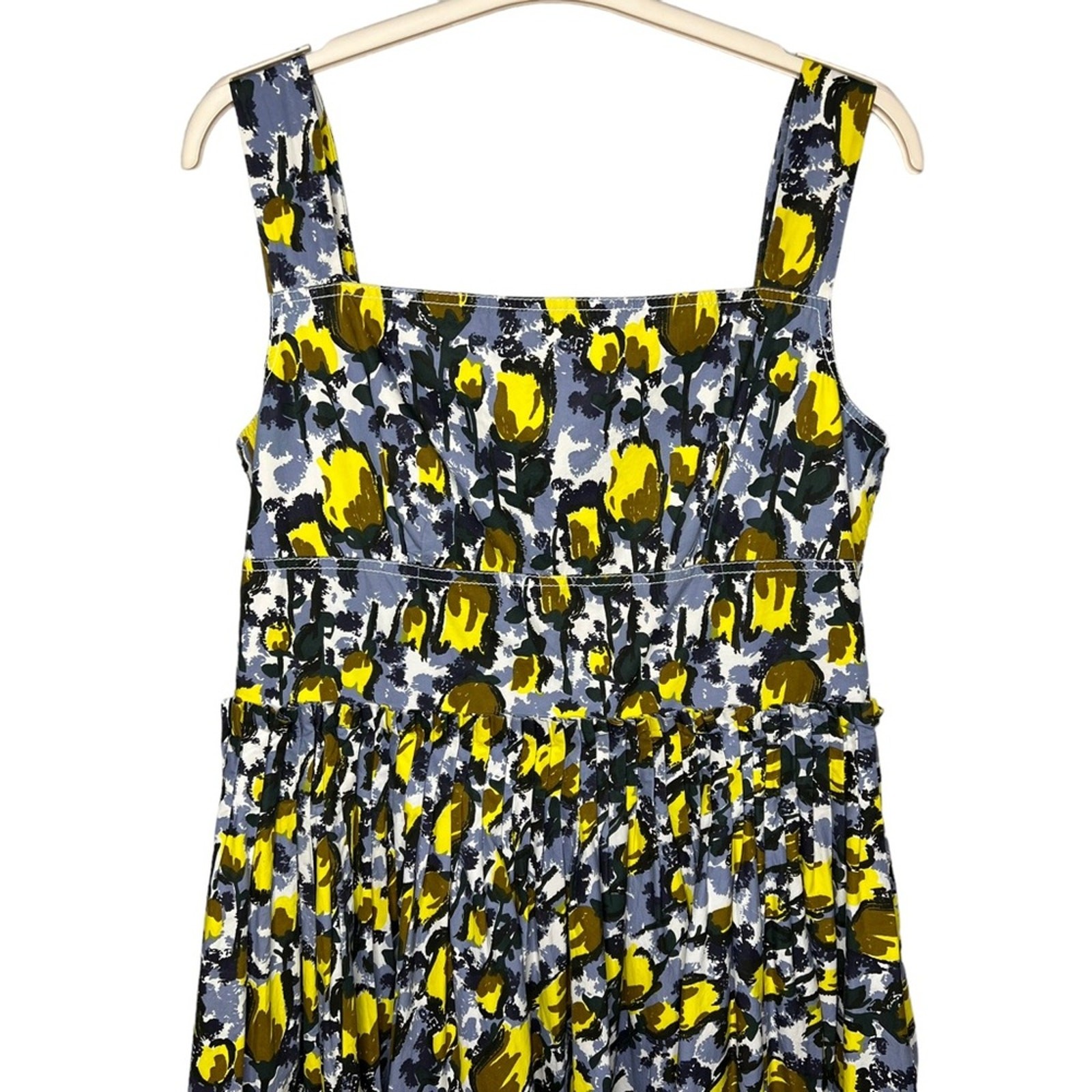 Marni Citrus Full Skirt Dress