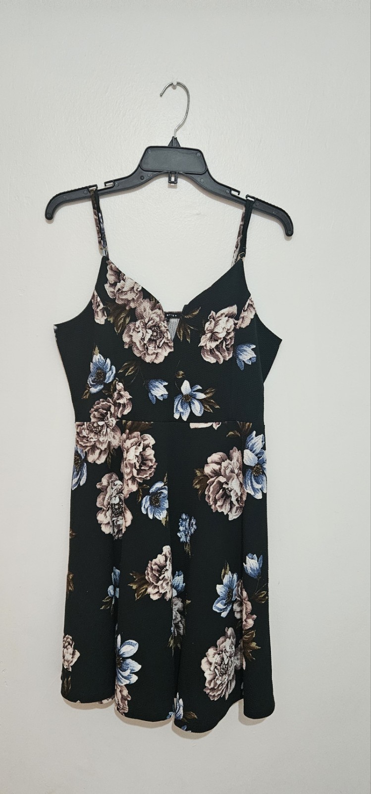 Haute Monde Women’s Sleeveless Green Floral Dress Size XL
