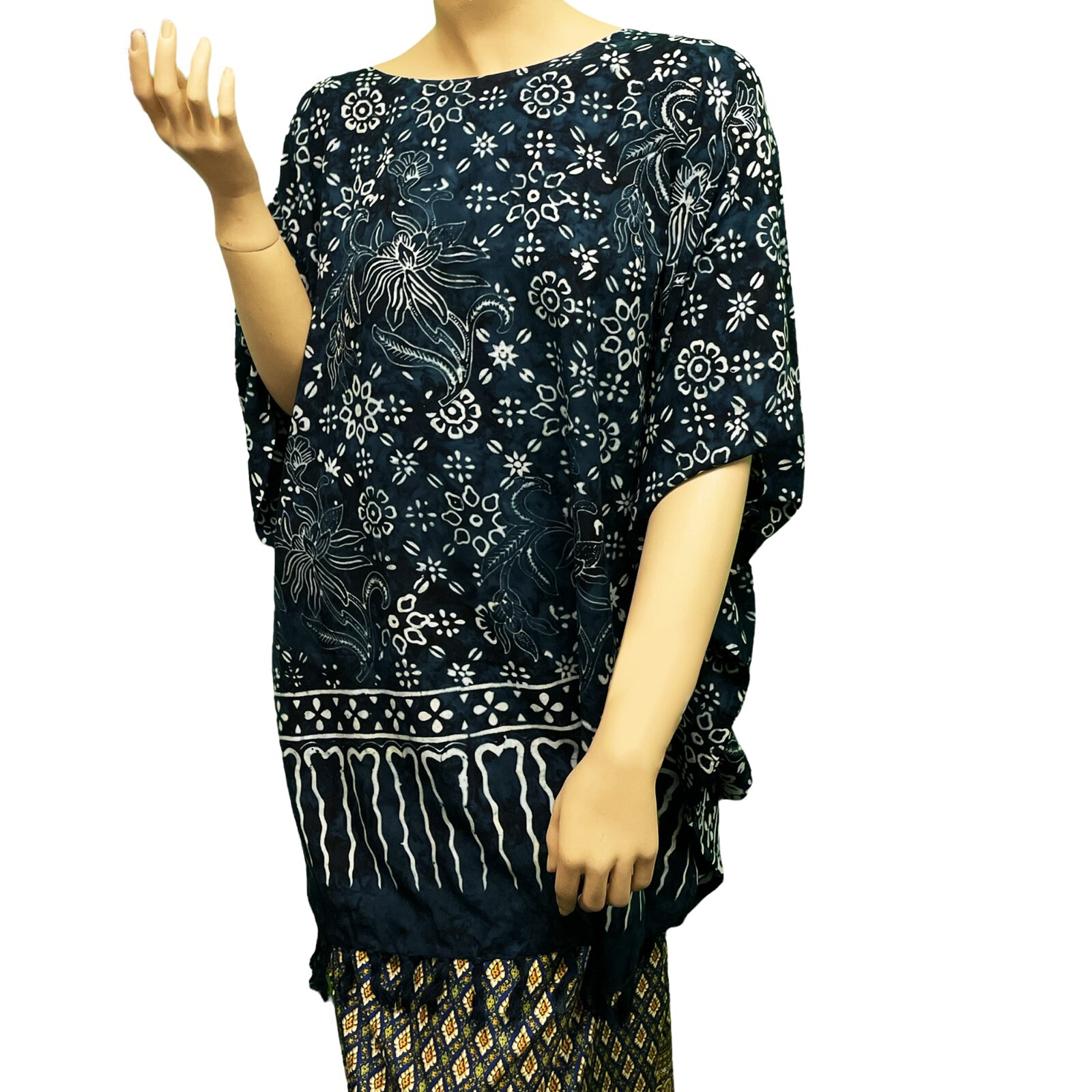 SARAWAK Soft Top Blouse heat waver clothing poncho shirt ladies mens girls boys