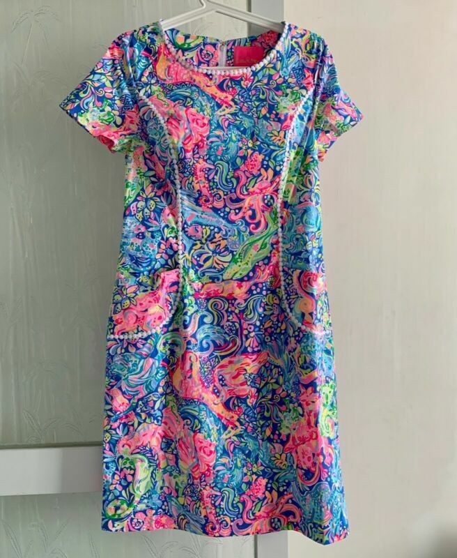 Clearance Sale! Lilly Pulitzer CORALYNN SHIFT DRESS $208 SIZE 00-16