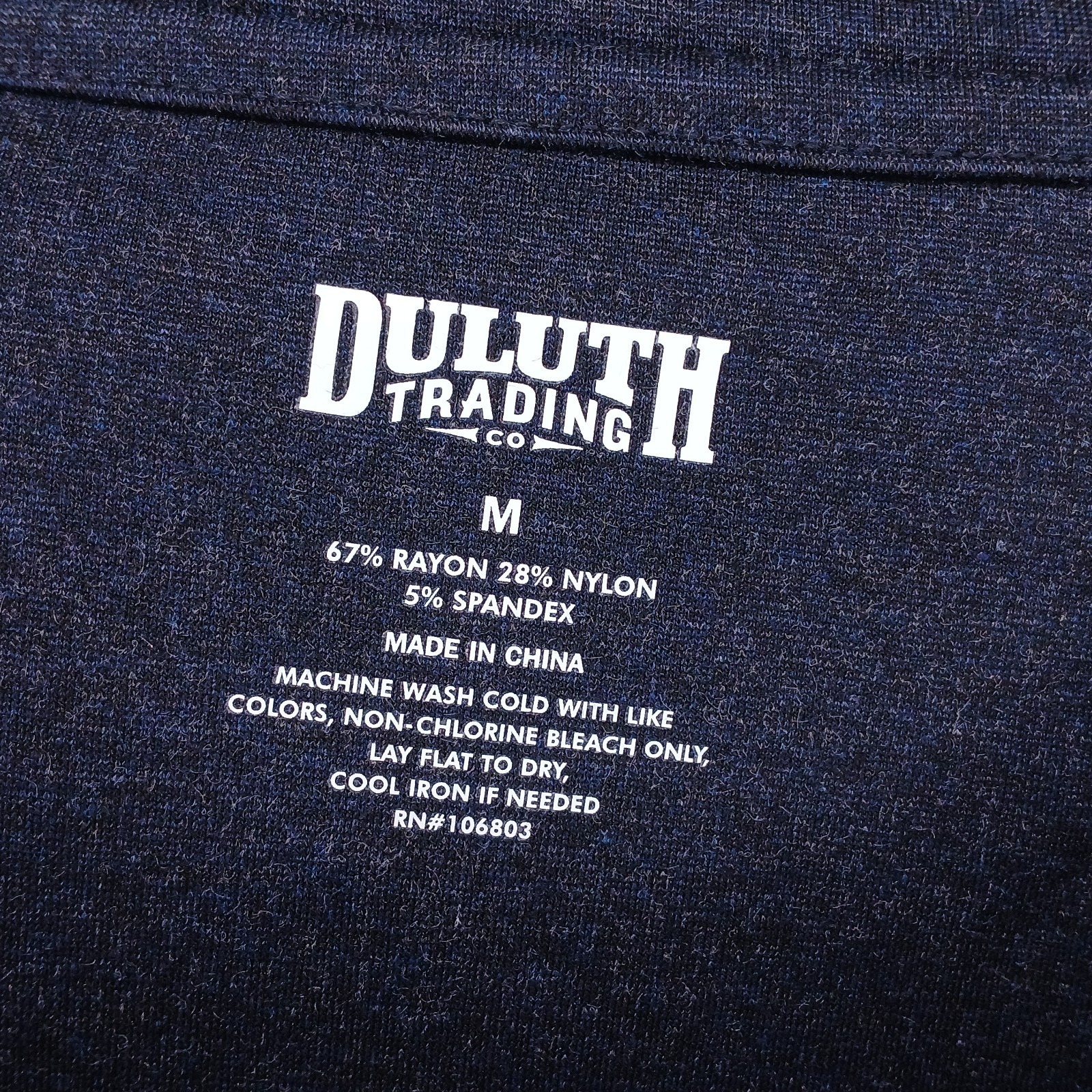 DULUTH Wearwithall womens knee length camping dress size M ponte knit round neck