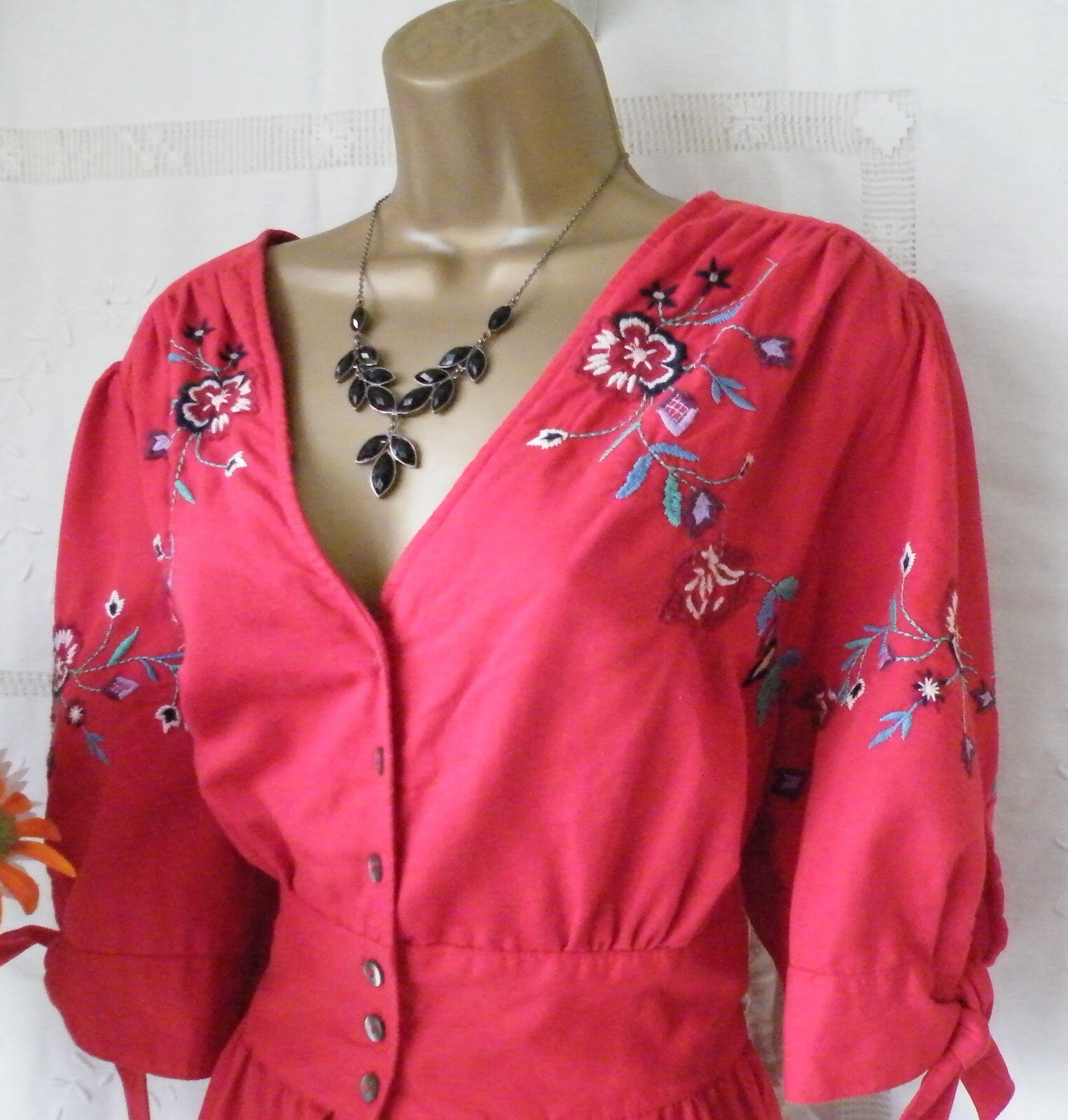 👗******MONSOON PRE-OWNED “DOLLY RED” DRESS SIZE 20******👗