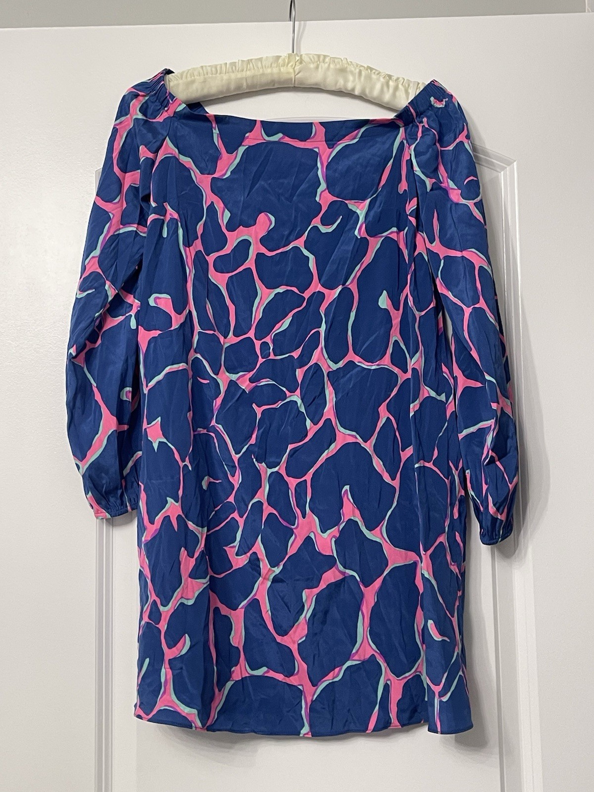 Lilly Pulitzer Adira Stretch Silk Mini Dress Abstract Tiki Broken Shaker XXS