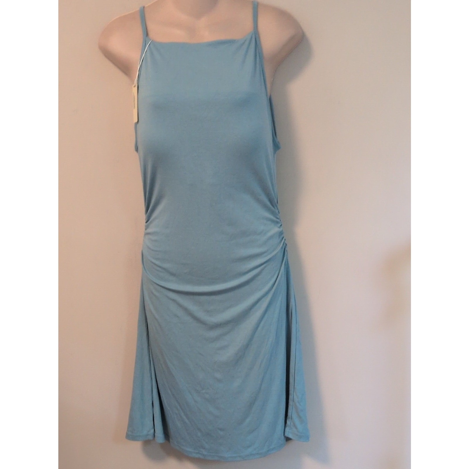 NWT Ogl Cool Touch A-Line Ruched Mini Bra Dress M