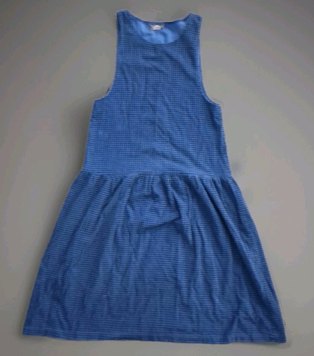 VTG 90s Michael Tracey 100% Cotton Pinwale Courdory Dress USA Made Size Large