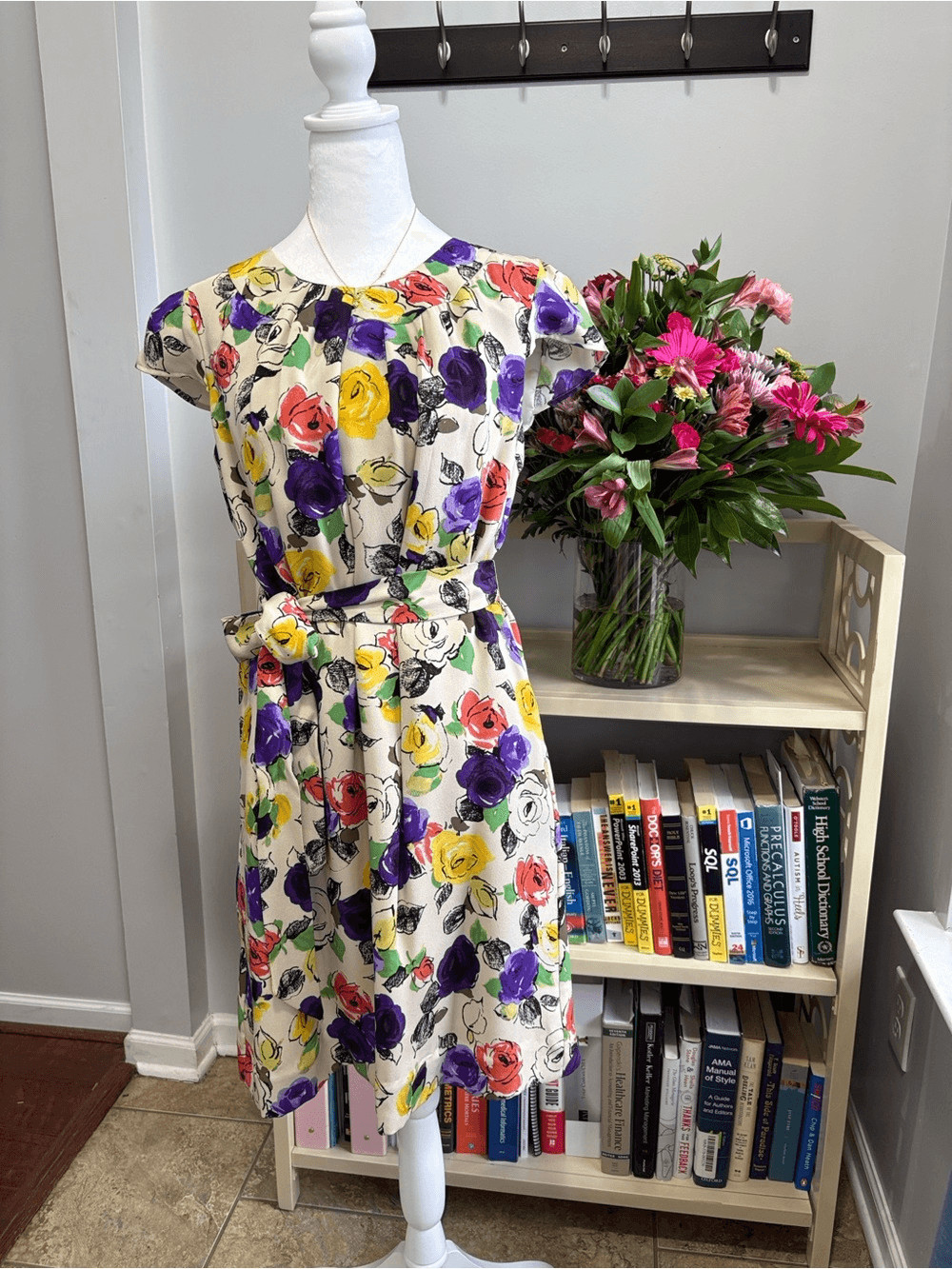Kate Spade Elyse Floral Silk Dress