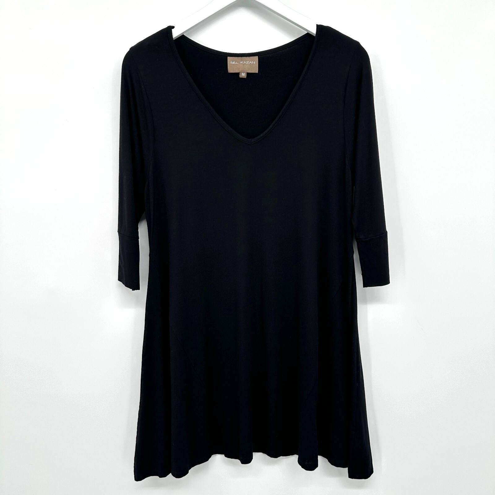 Bel Kazan Anthropologie Dress Medium Knit Witchy Whimsigoth Minimalist Capsule