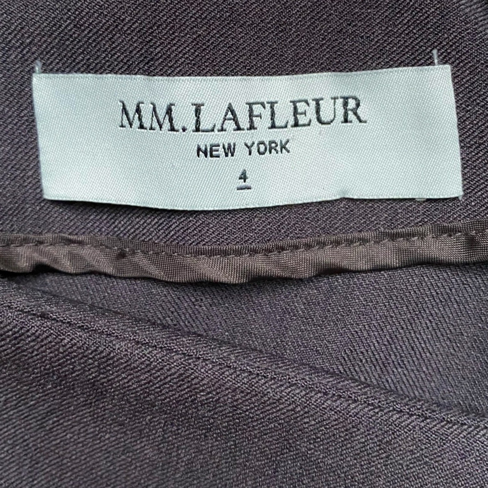 MM LaFleur The Shanna Washable Dress—Dark Brown sz 4 EUC