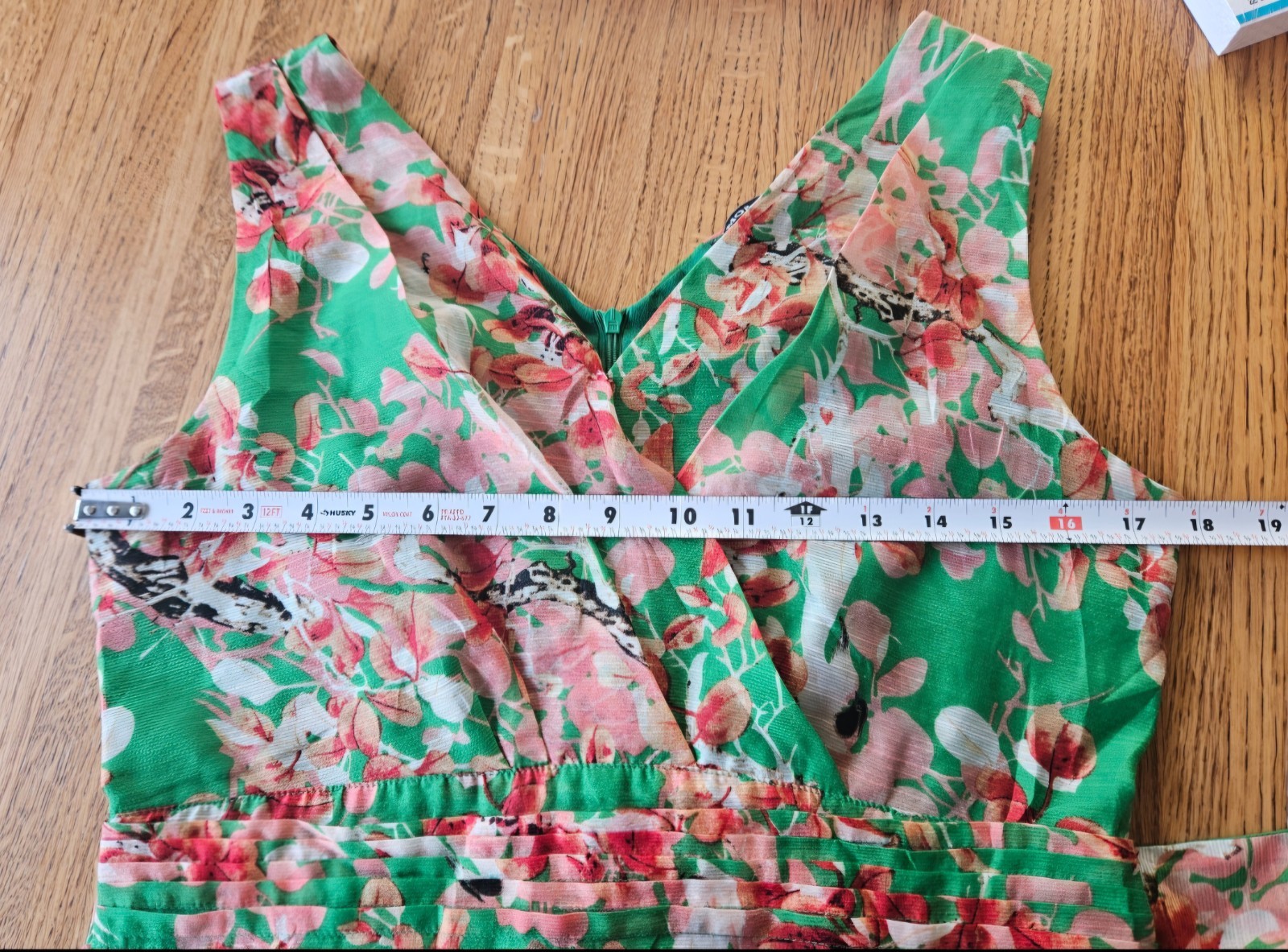 RMO & JUL Floral Mini Dress Size L Trendy & Romantic perfect For Parties
