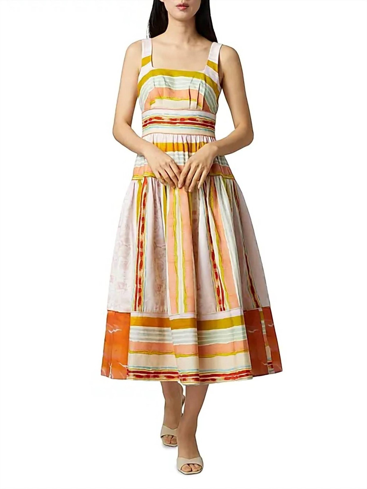 Hunter Bell Mara Midi Dress Size 10