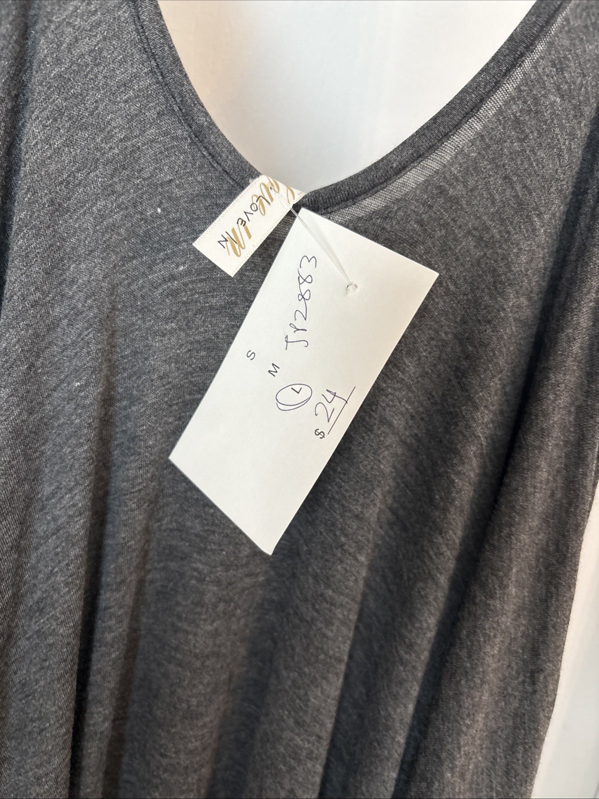 Charcoal Grey Love In Maxi Harem Oversized Jumpsuit Dress. Large NWT