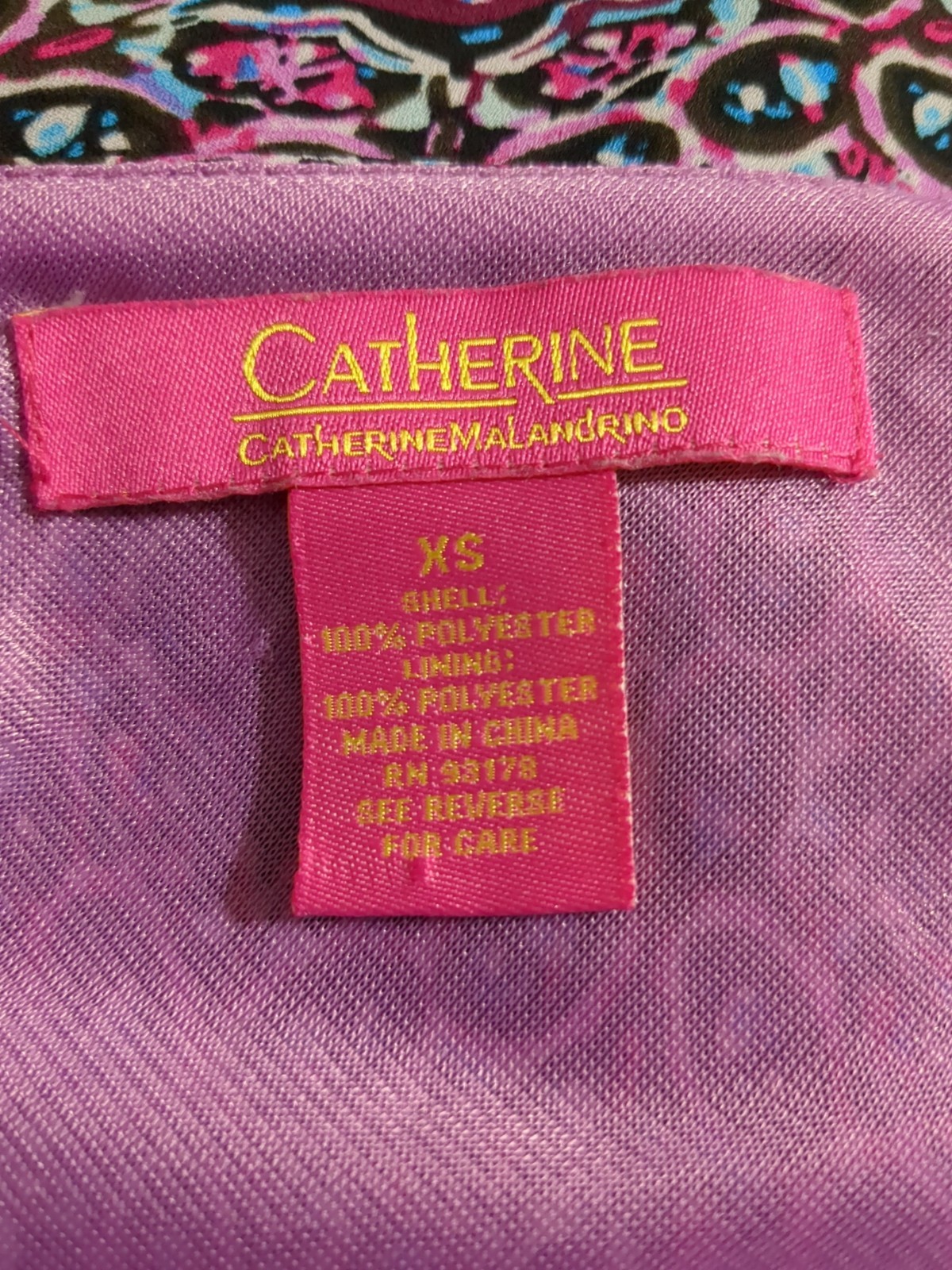 Catherine Malandrino Adjustable Strap Tank Maxi Dress Floral Lined Size XS
