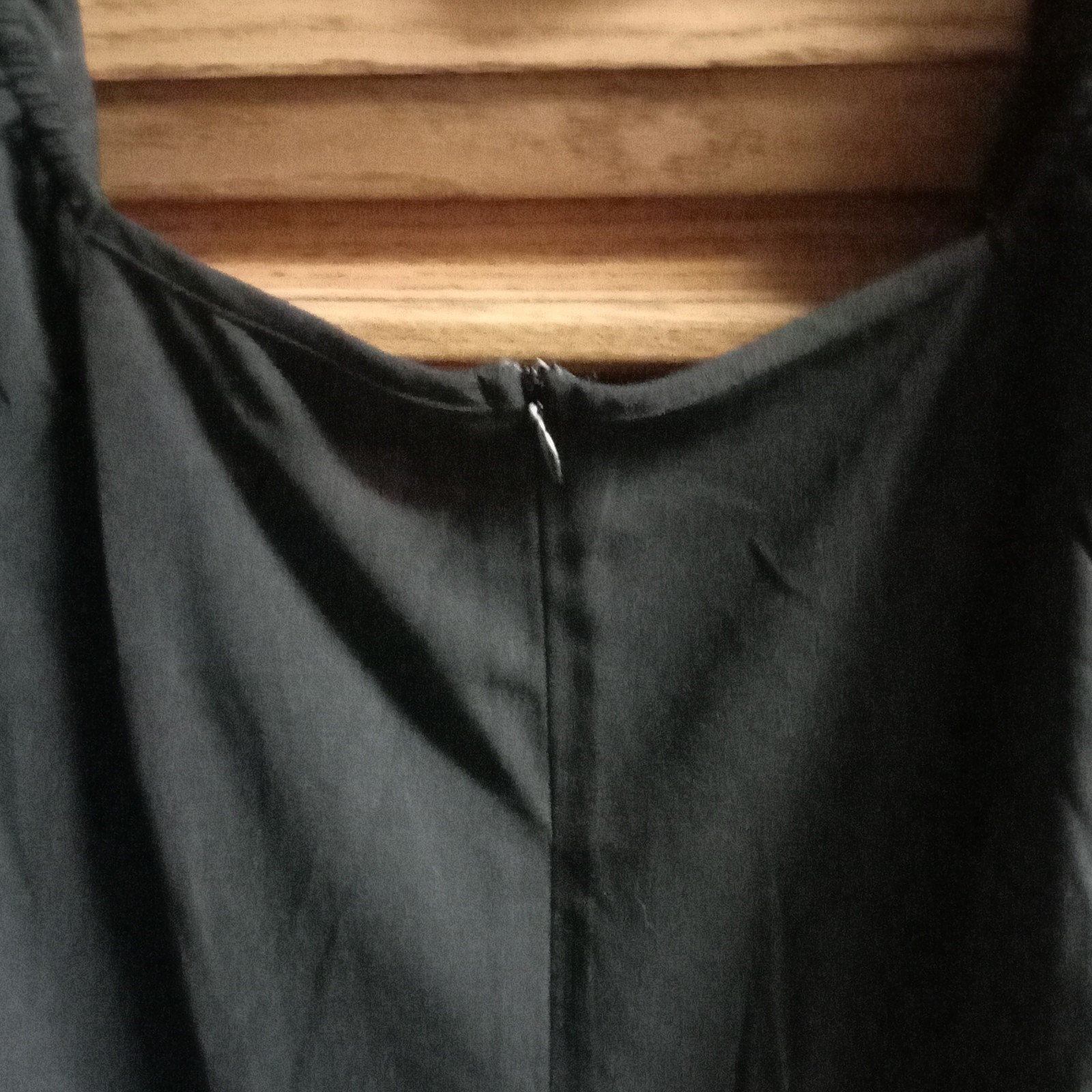 Samples Black Dress Women’s Size Large Short Sleeve Round Neck Back Zipper New
