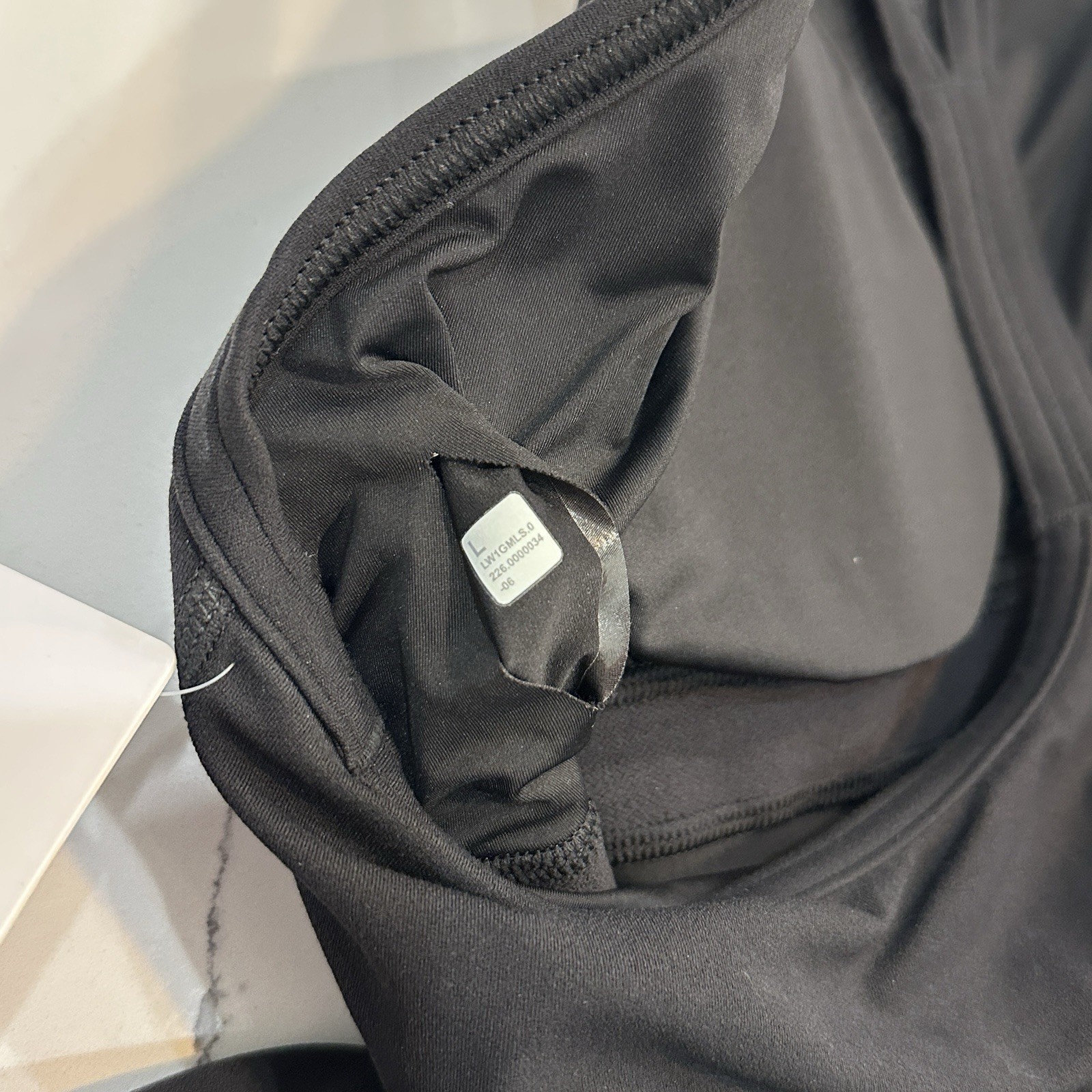 Lululemon Flow Y Dress Light Support, B/C Cup Black Large NWT $148 Free Ship