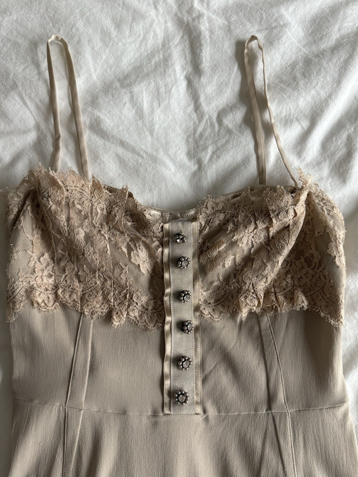 Dolce & Gabbana silk midi dress size 44