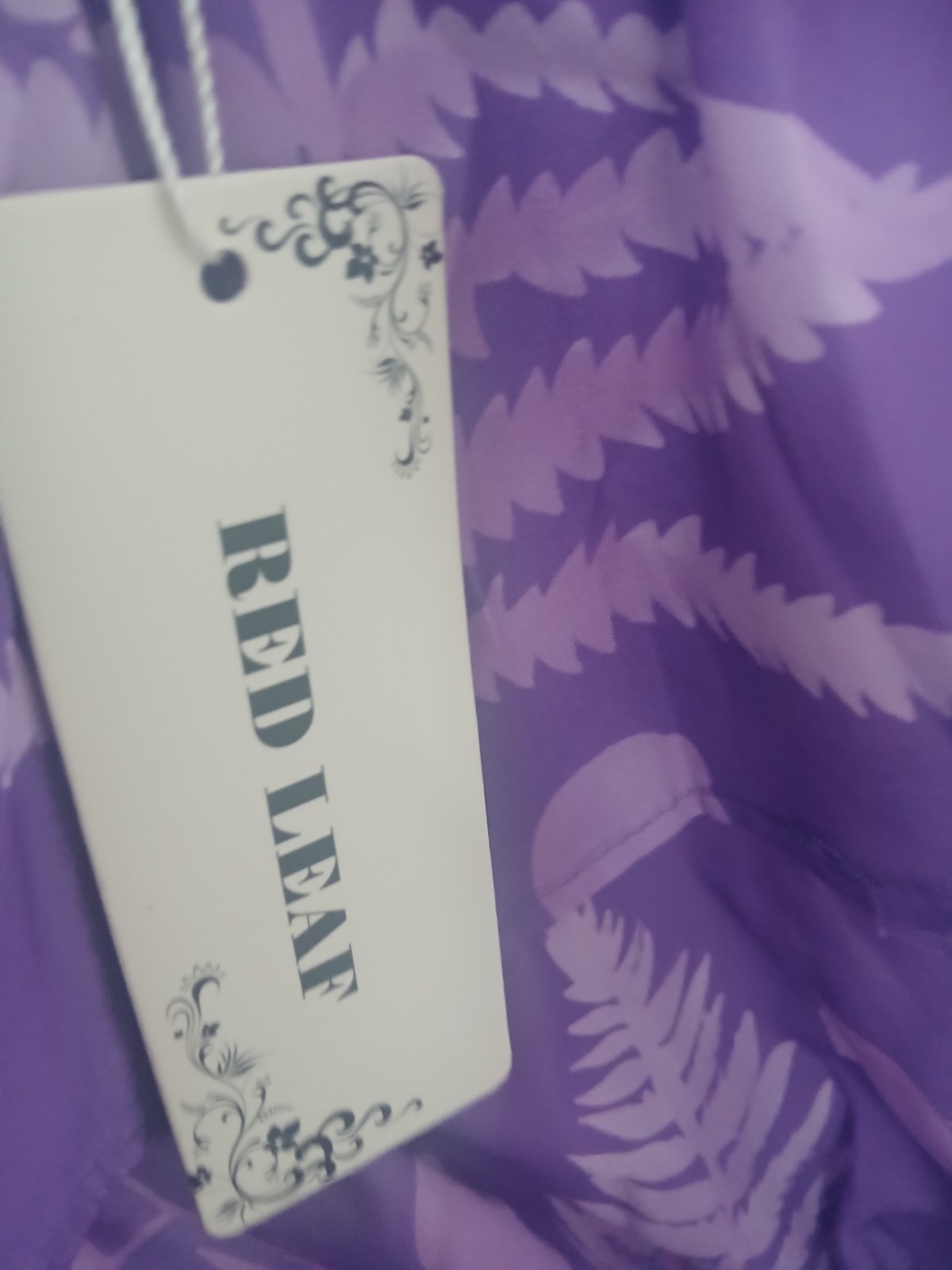 Red Leaf Purple Floral Off Shoulder Ruffle Belted jumpsuit Women’s S 5256