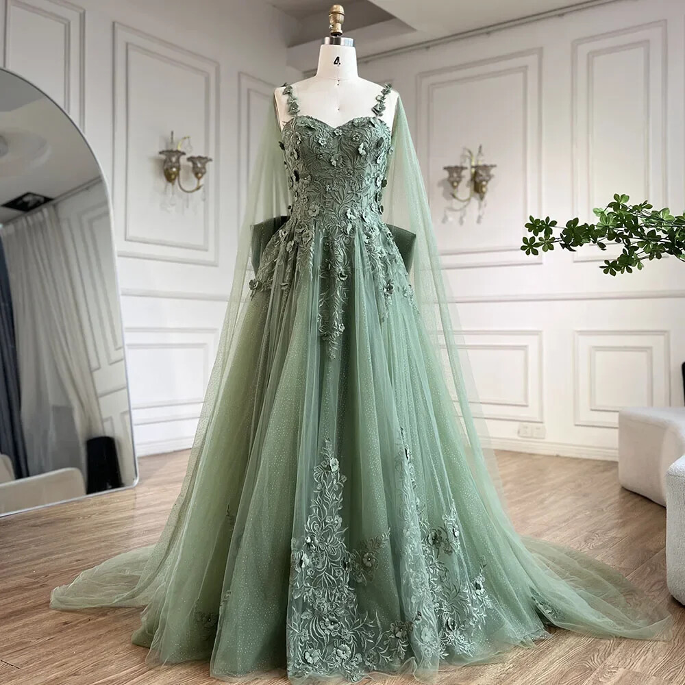 A-Line Evening Dresses For Girls Graduation Sleeveless Puffy Bow Back Party Gown