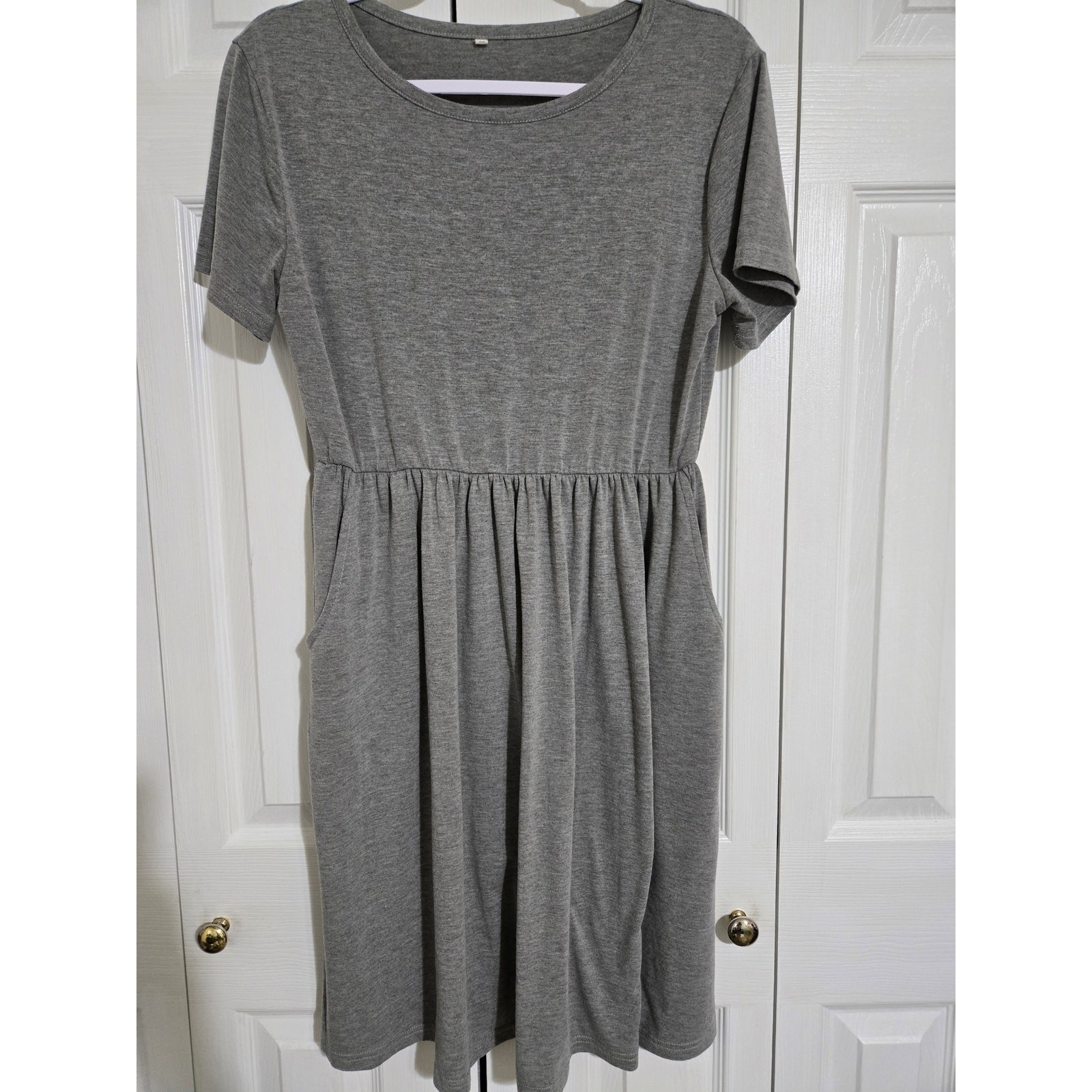 Unknown brand large junior’s grey dress