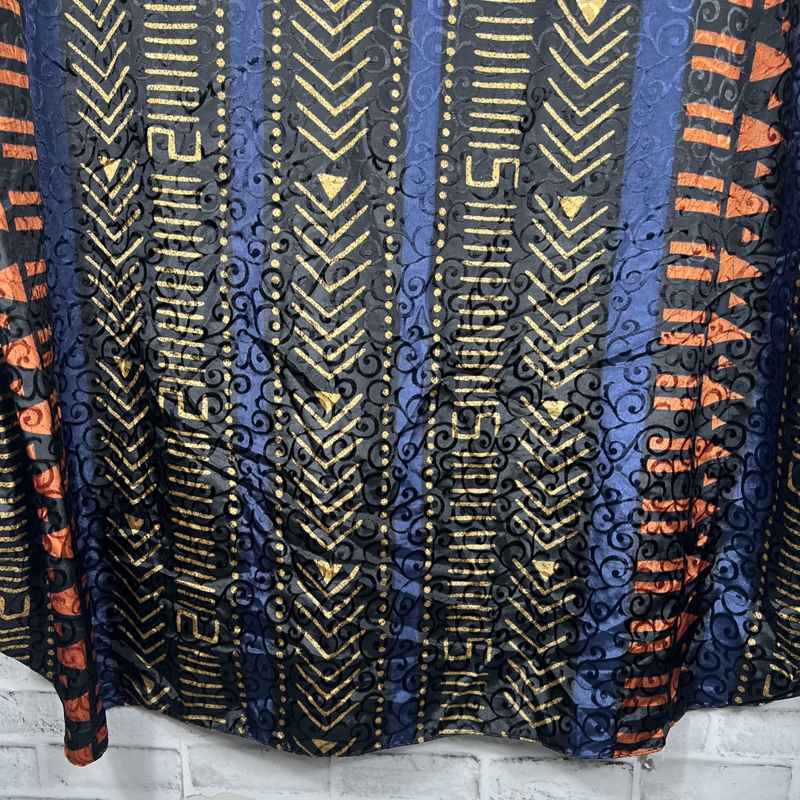 Women’s Sante’ Classics Caftan One Size Multicolor Casual Comfort Mumu