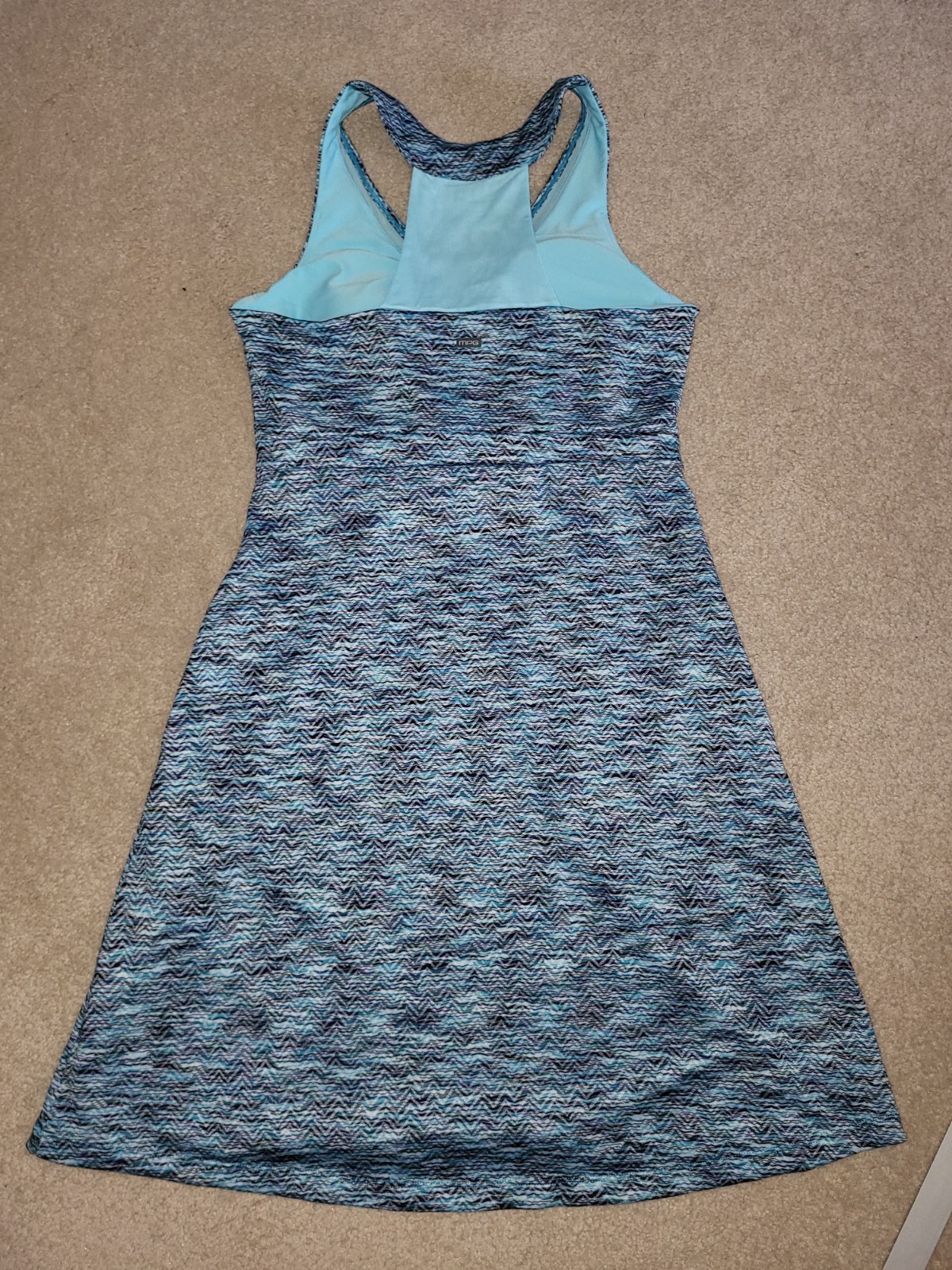 MPG Athletic Mesh Racerback Pickleball Built In Bra Tennis Golf Dress Women Med