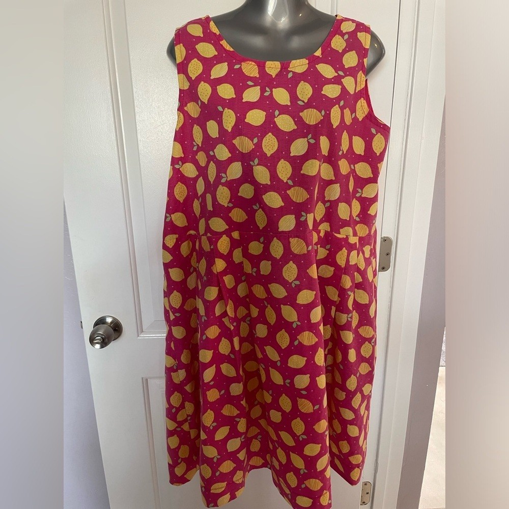 Adorable hand made lemon dress!