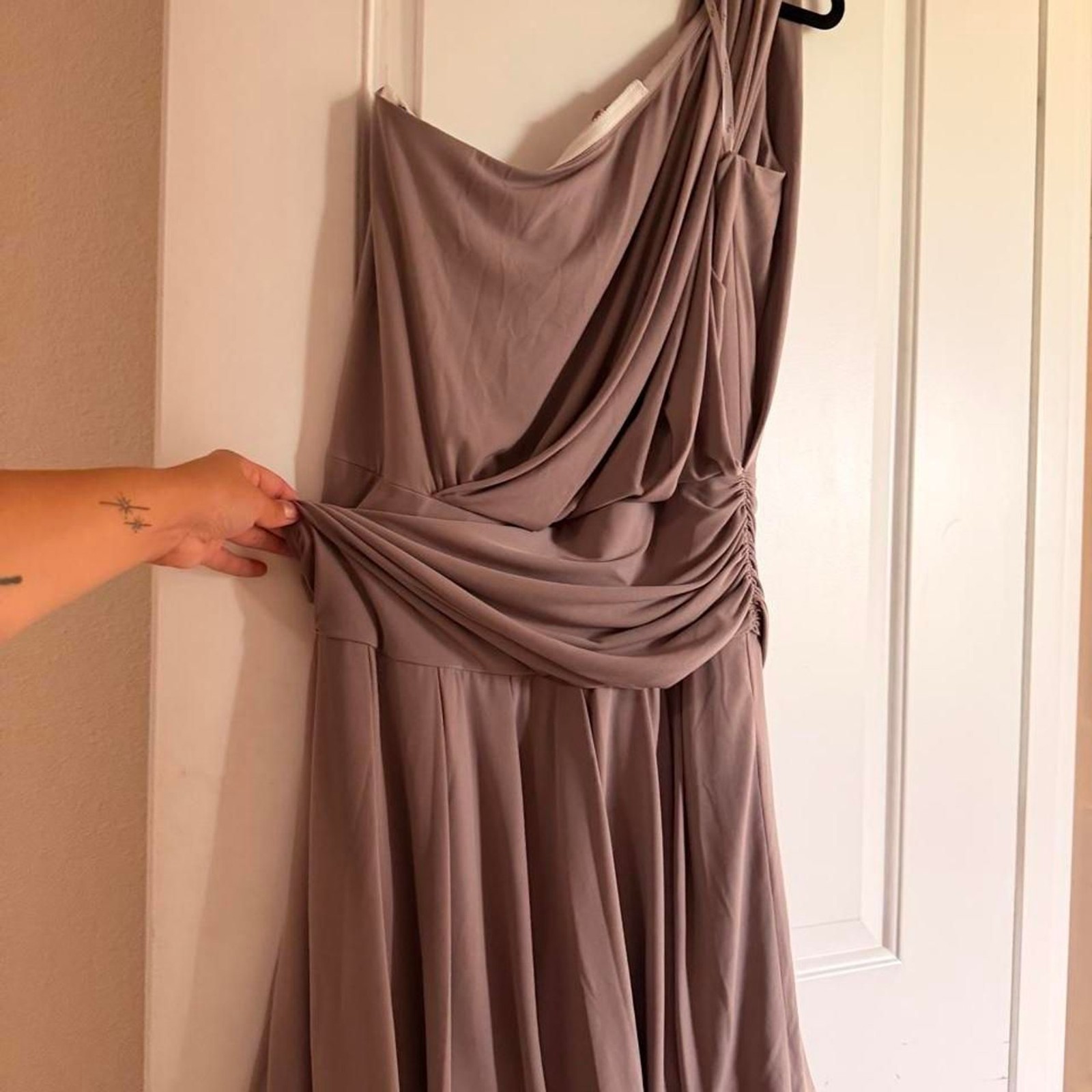 Unbranded Women’s Brown and Grey Dress