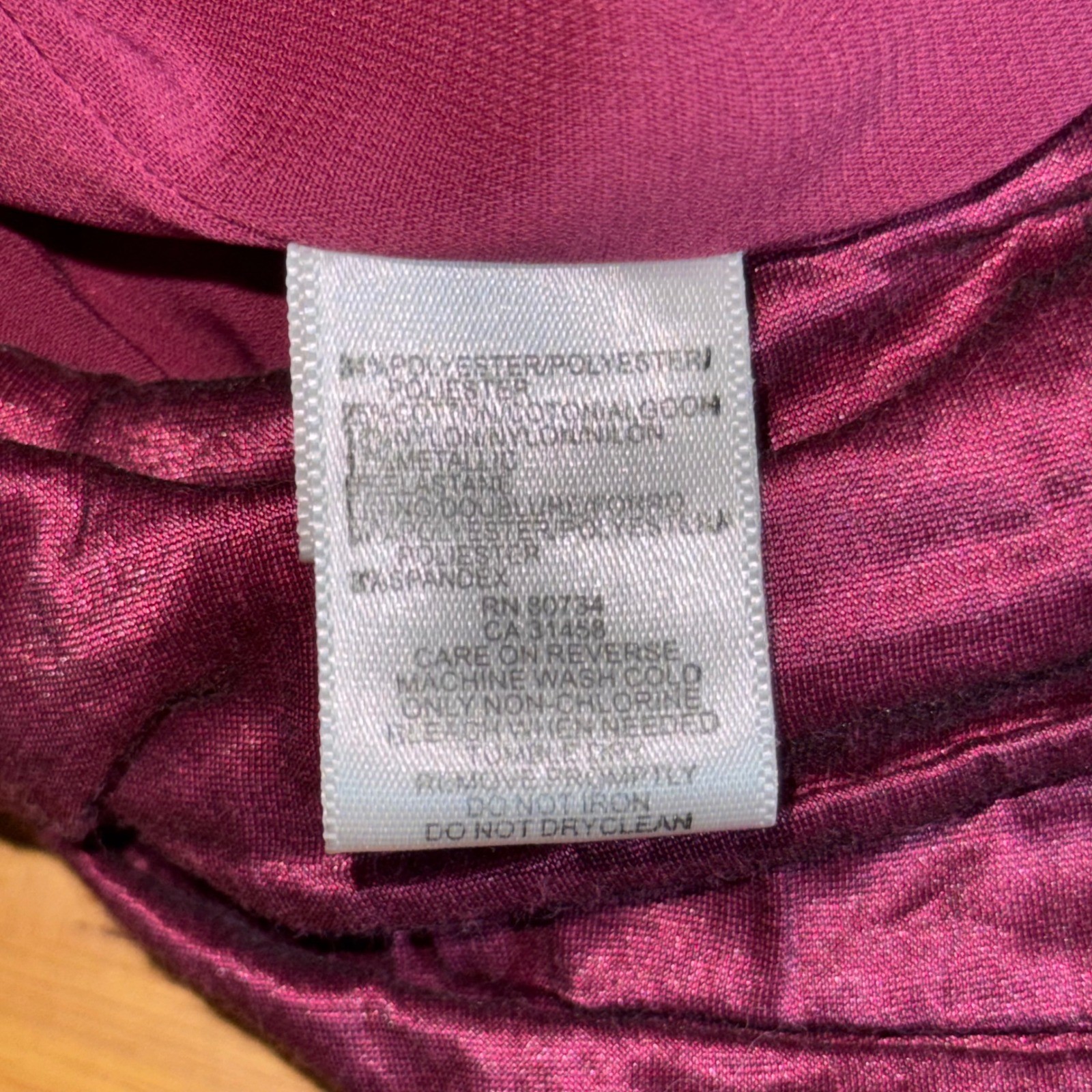 BCBGMAXAZRIA Womens Ruched Halter Mini Dress Magenta Metallic Size Small