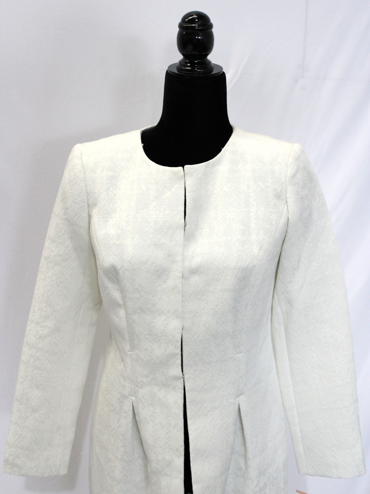 Le Suit Women’s Petite Jacket & Sheath Dress Suit Set LB3 Vanilla Ice Size 2