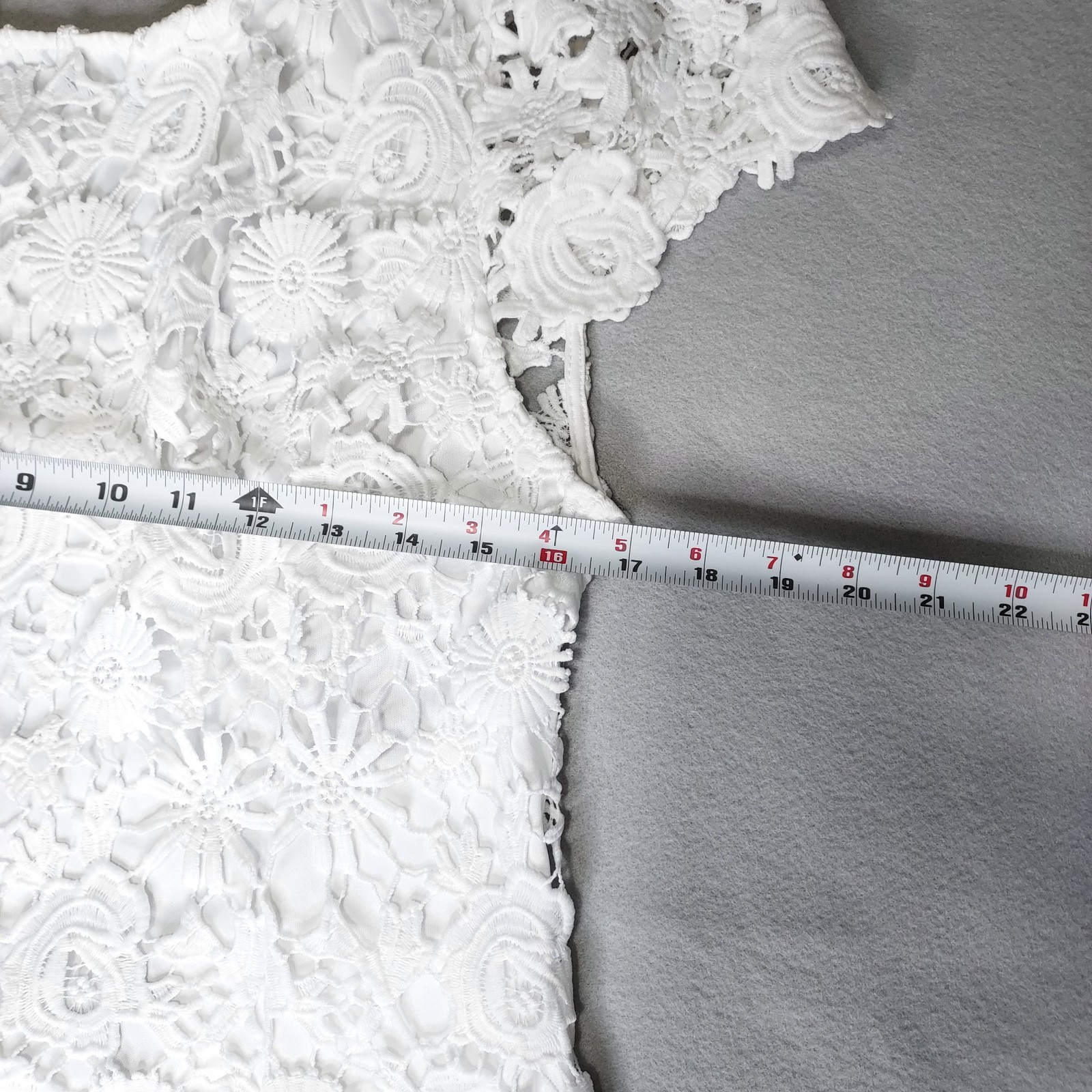 Lulus Romance Language White Lace Backless Mini Dress Xl Bridal Shower Angelcore